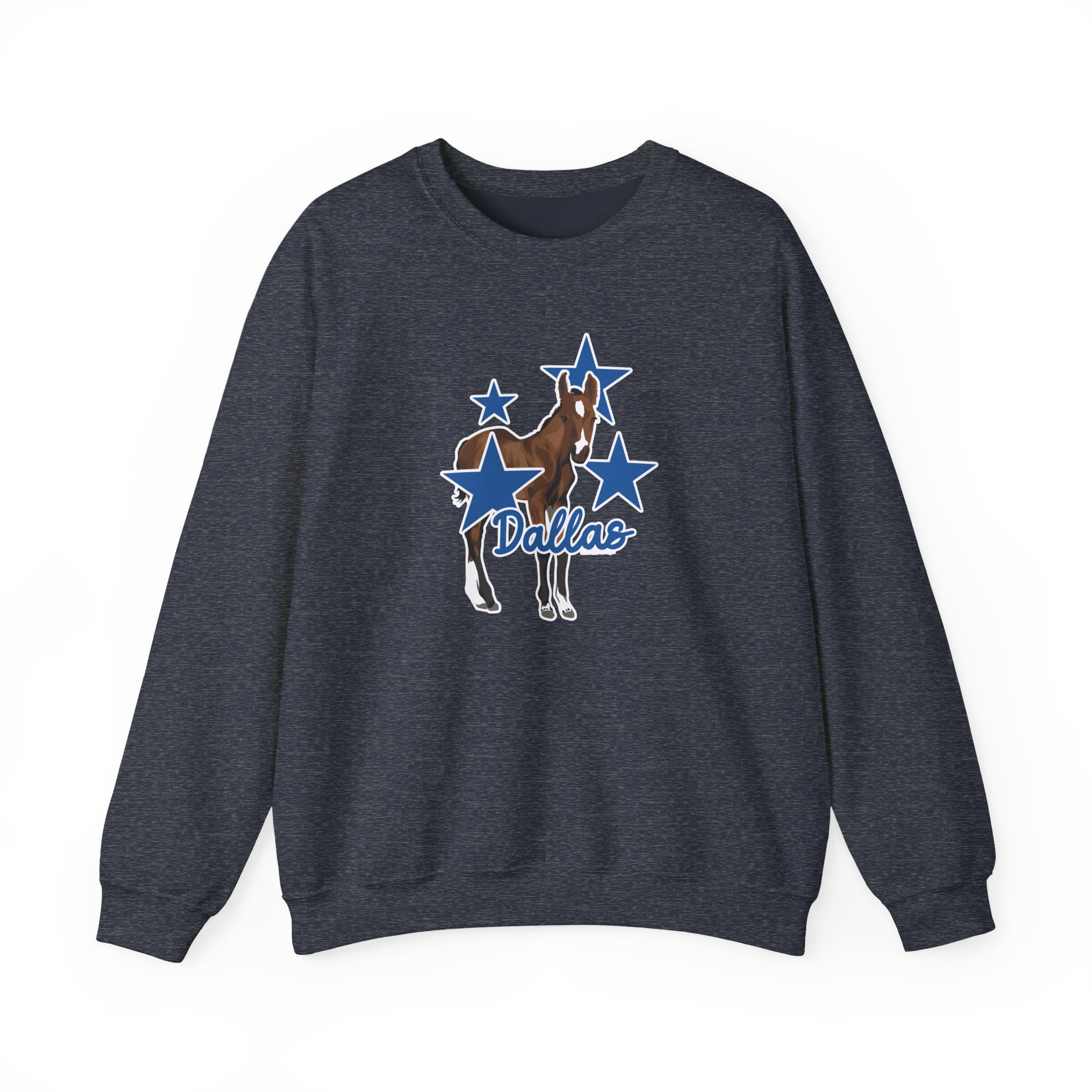 Katie Van Slyke Dallas Unisex Heavy Blendâ„¢ Crewneck Sweatshirt