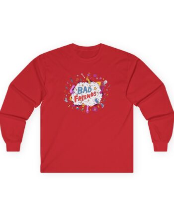 Bad Friends Fight Cloud Unisex Ultra Cotton Long Sleeve Tee