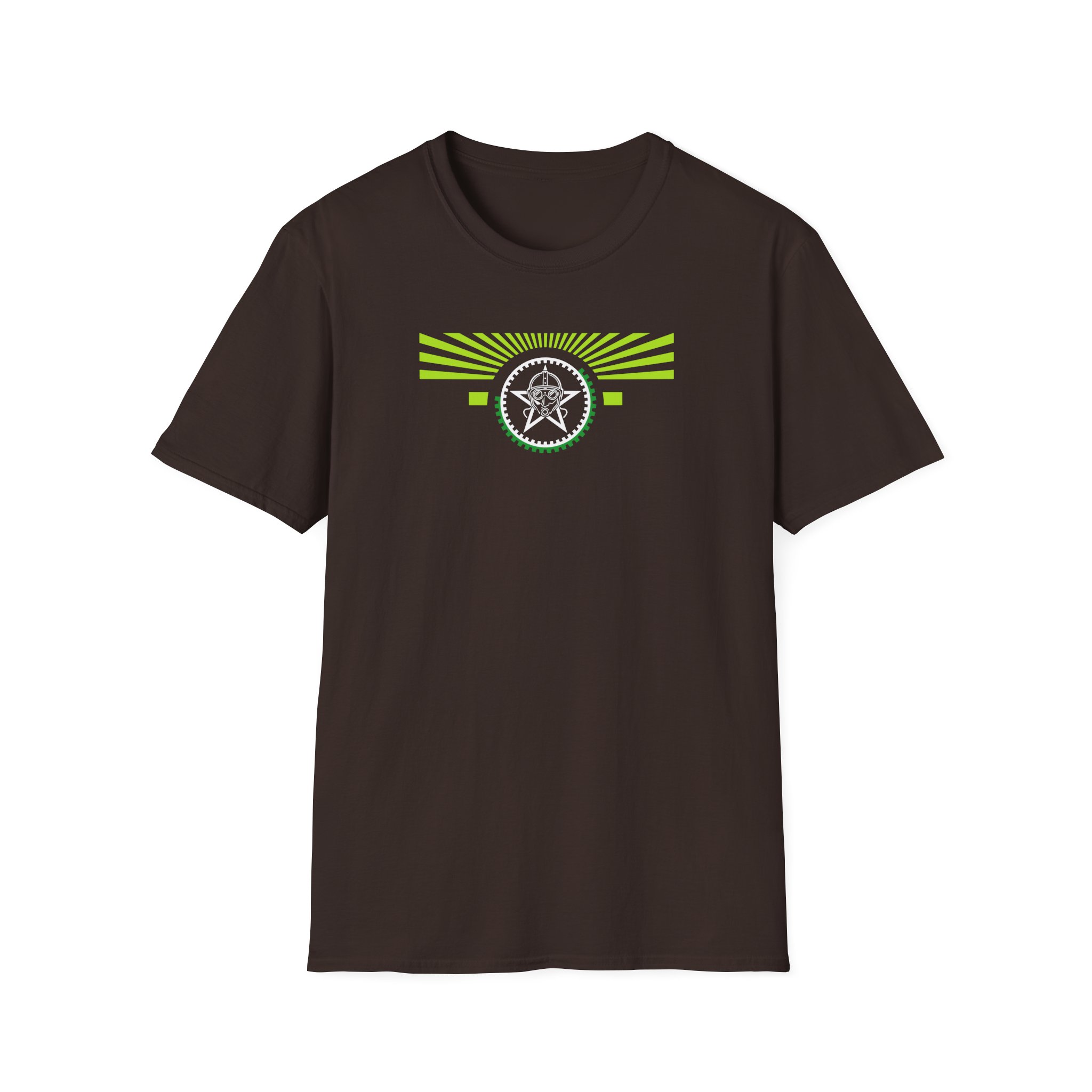 The Sisters of Mercy Green Rays Unisex Softstyle T-Shirt