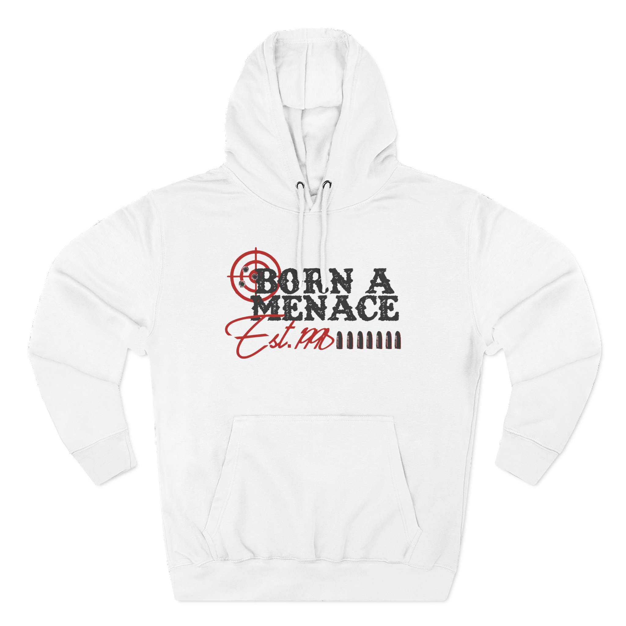 Kanel Joseph Bullseye Menace Three-Panel Fleece Hoodie
