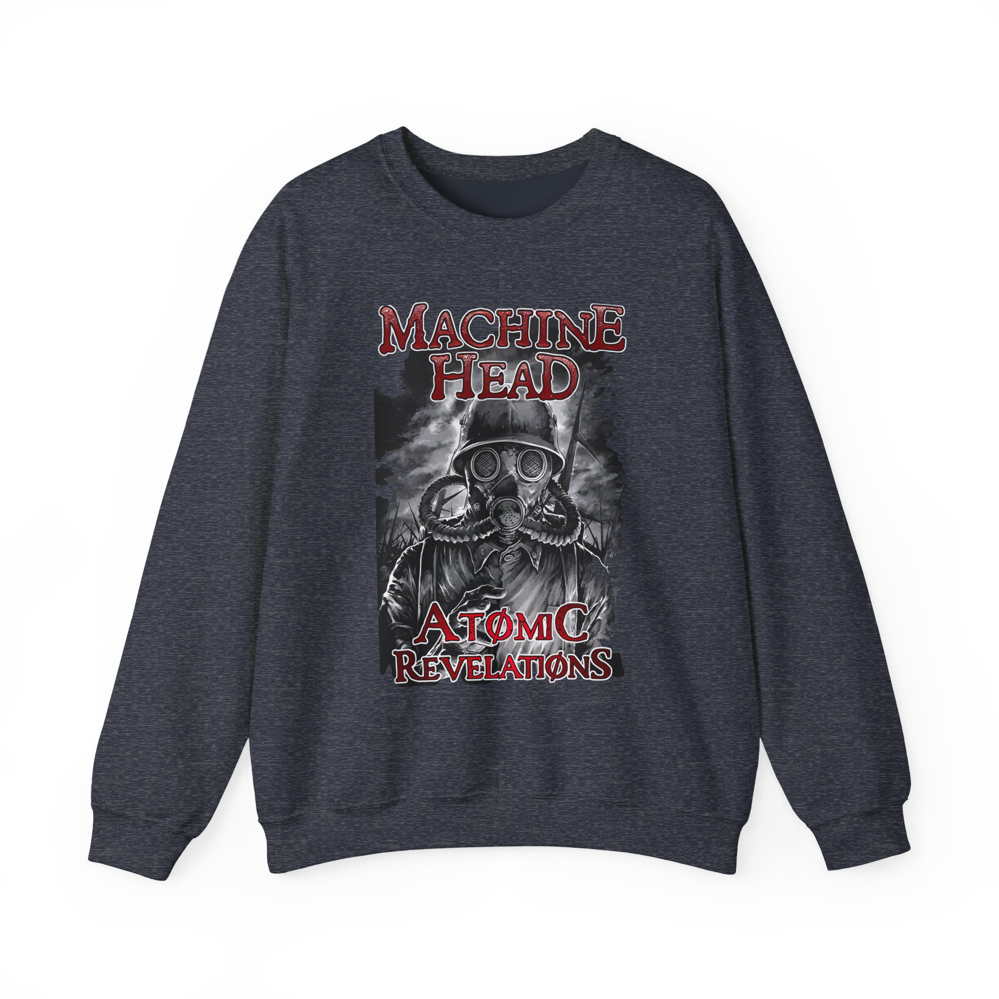 Machine Head Atomic Revelations Unisex Heavy Blendâ„¢ Crewneck Sweatshirt