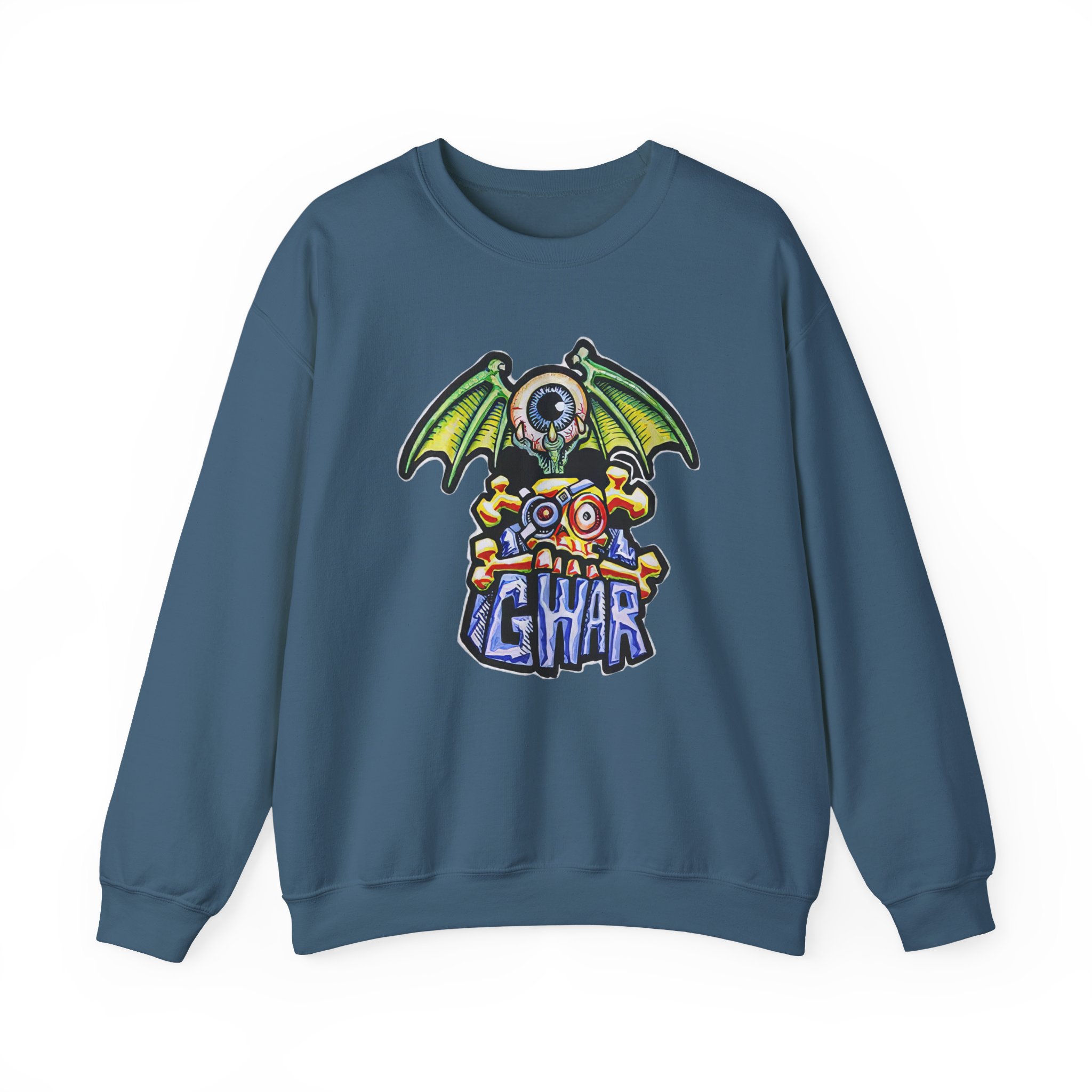 Gwar Flying Eye Unisex Heavy Blendâ„¢ Crewneck Sweatshirt