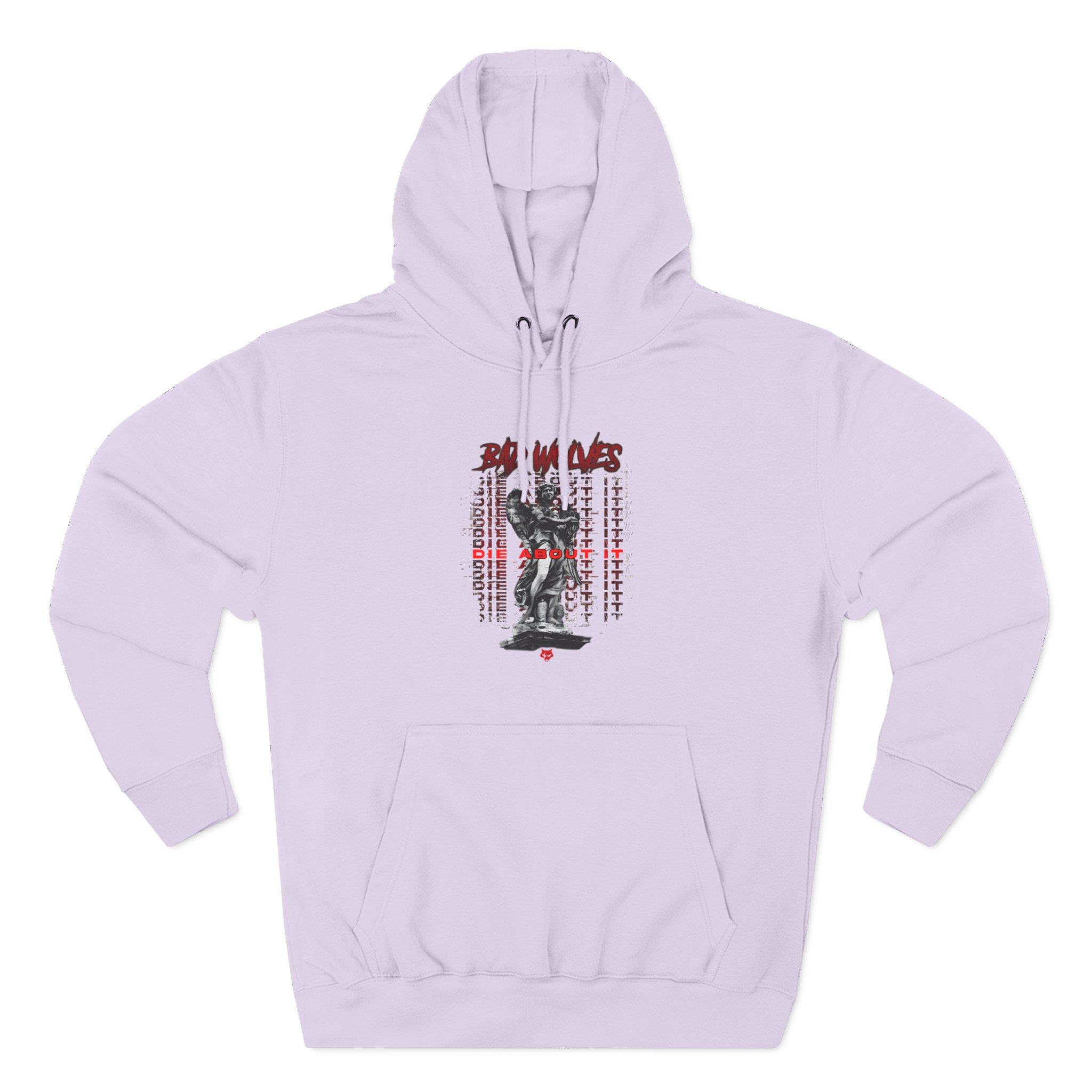Bad Wolves Die About It Three-Panel Fleece Hoodie