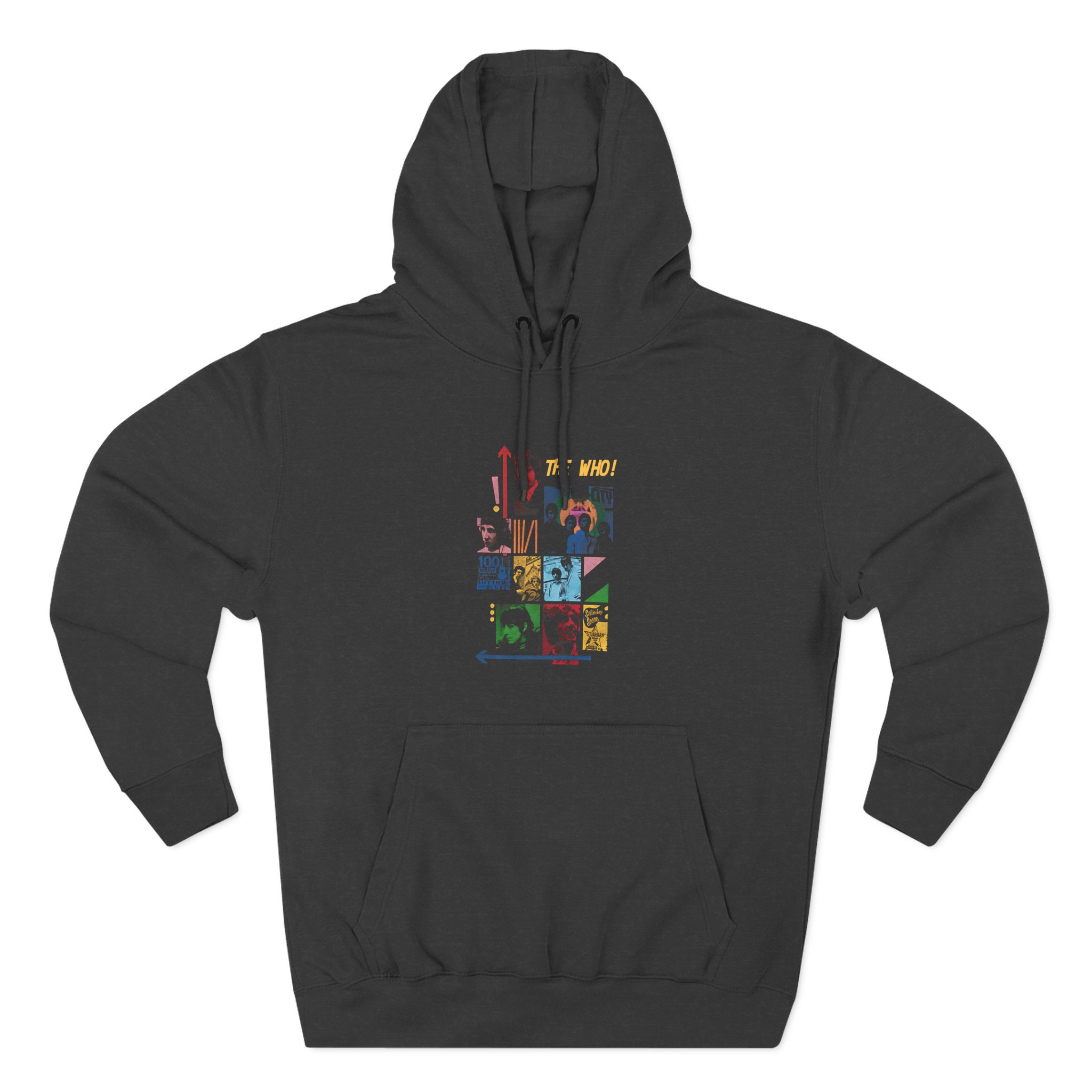 TW Collage Three-Panel Fleece Hoodie