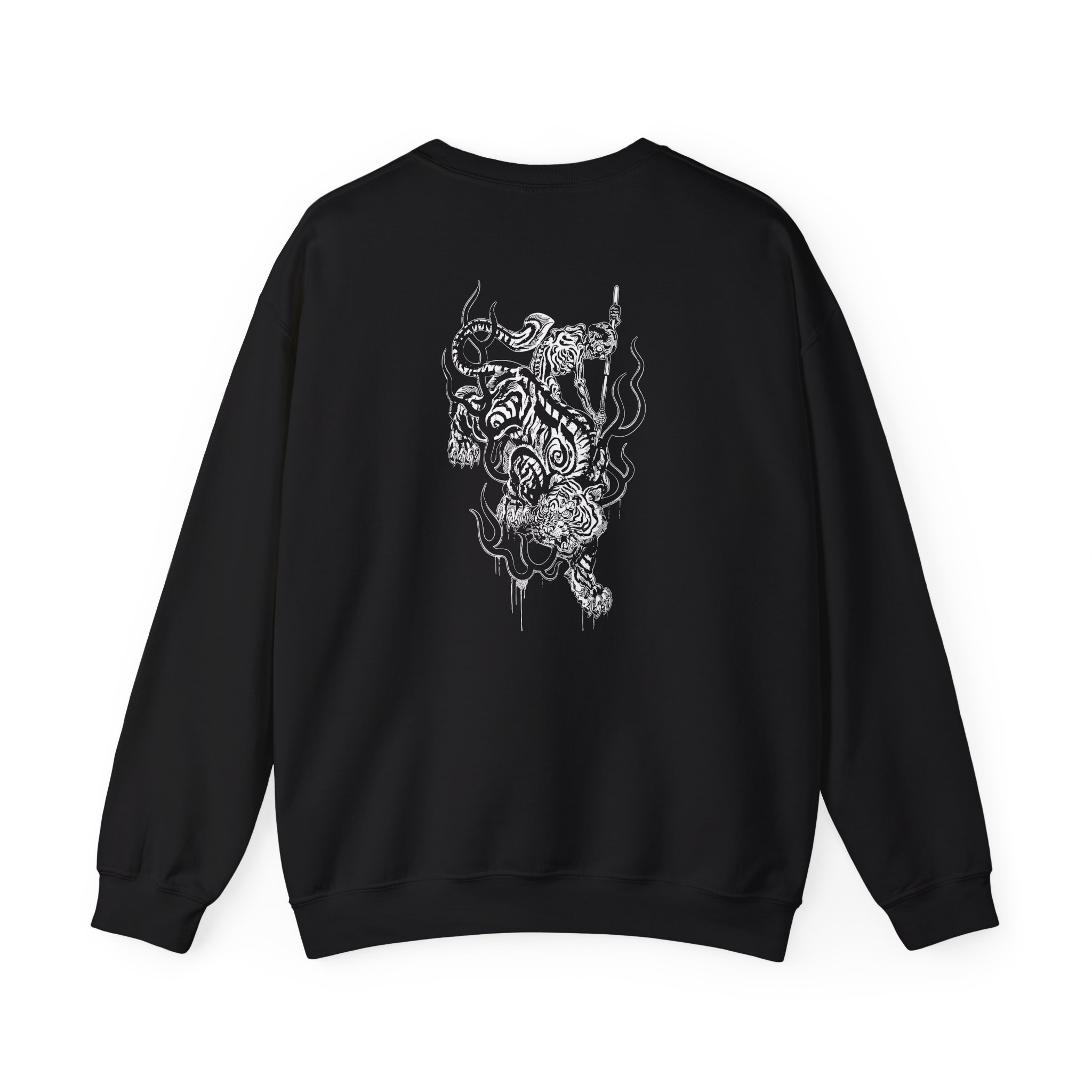 Malevolence Tiger Unisex Heavy Blend Crewneck Sweatshirt