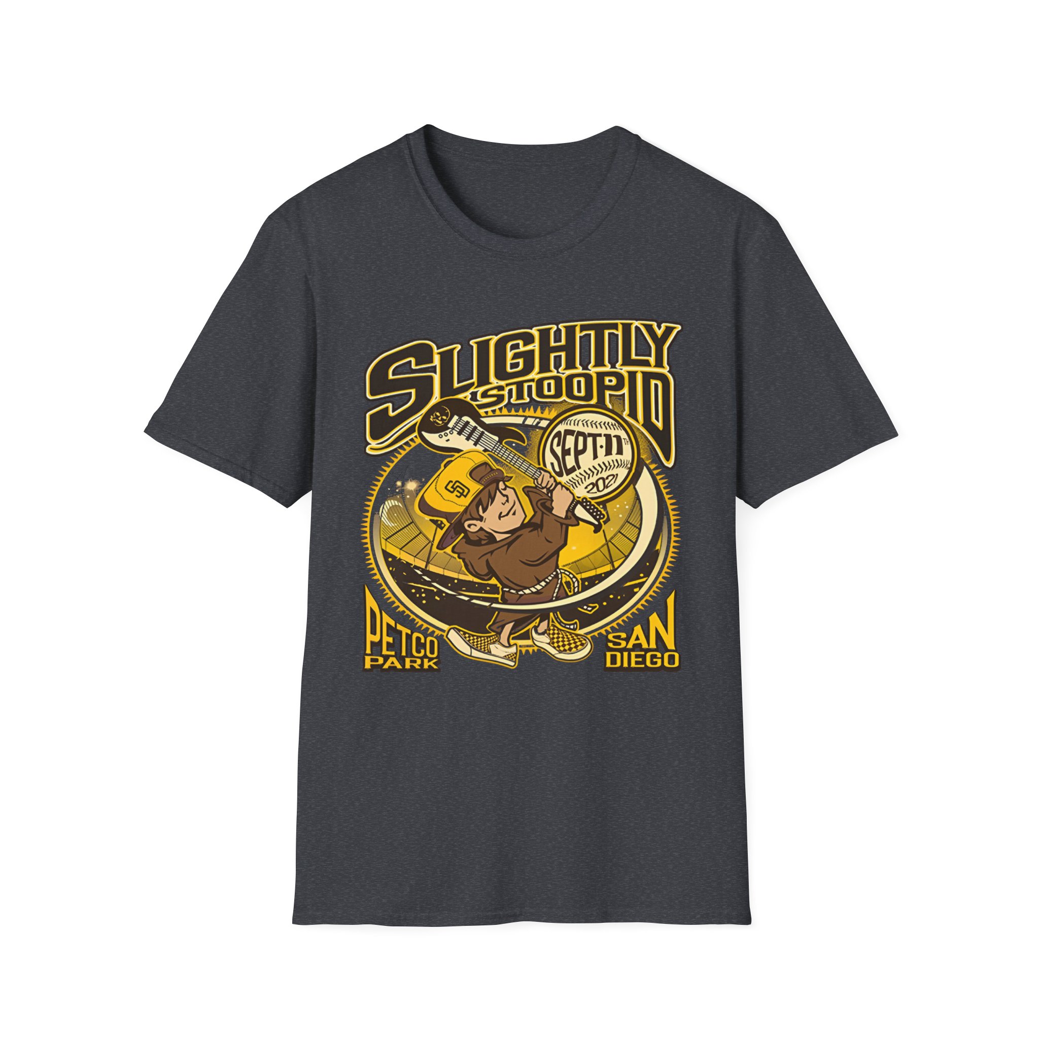 Slightly Stoopid San Diego 2021 Friar Unisex Softstyle T-Shirt