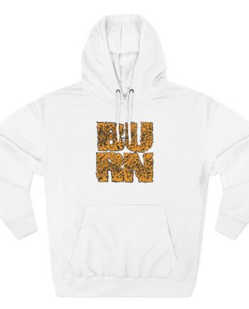 Burn Square Three-Panel Fleece Hoodie