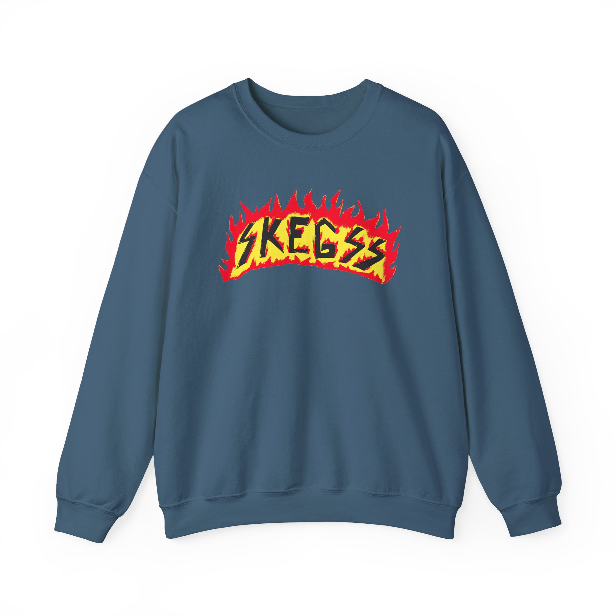 Skegss Flame Logo Unisex Heavy Blendâ„¢ Crewneck Sweatshirt