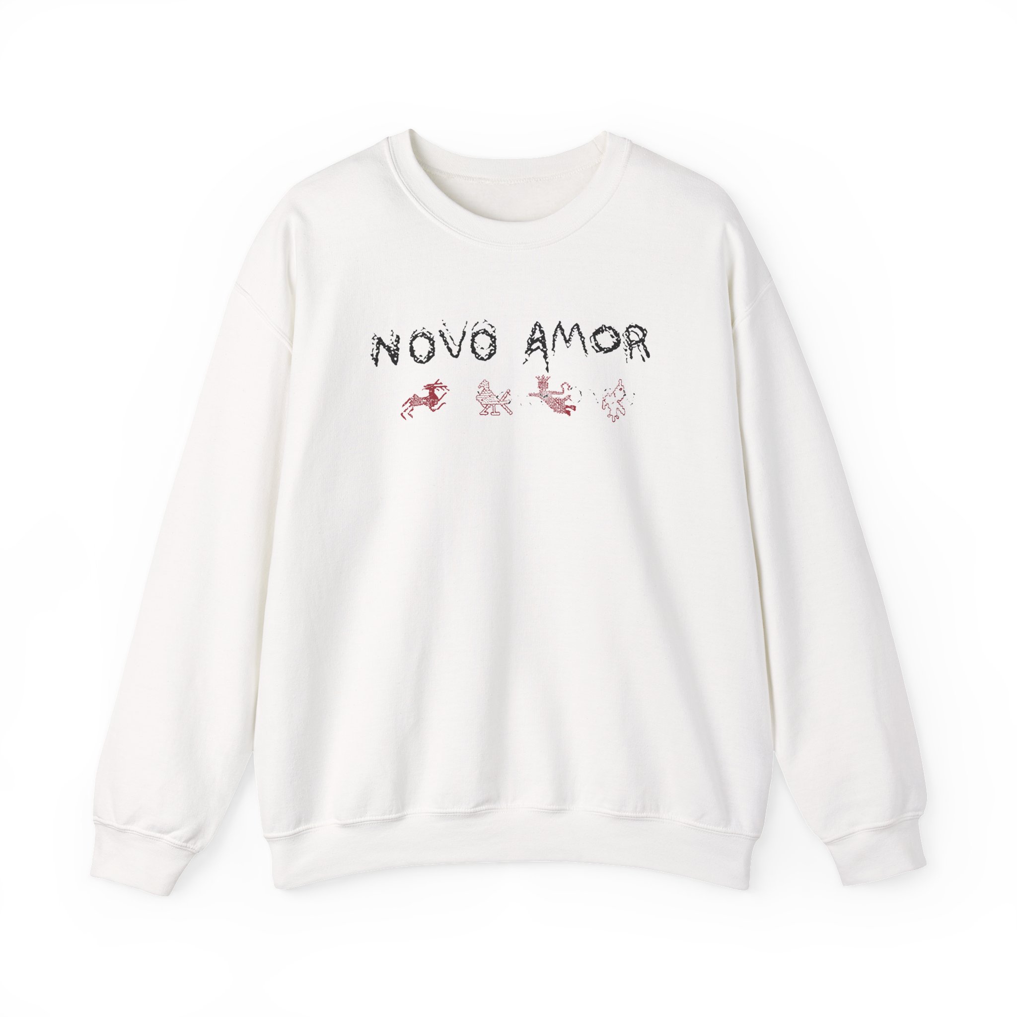Novo Amor Symbols Unisex Heavy Blendâ„¢ Crewneck Sweatshirt