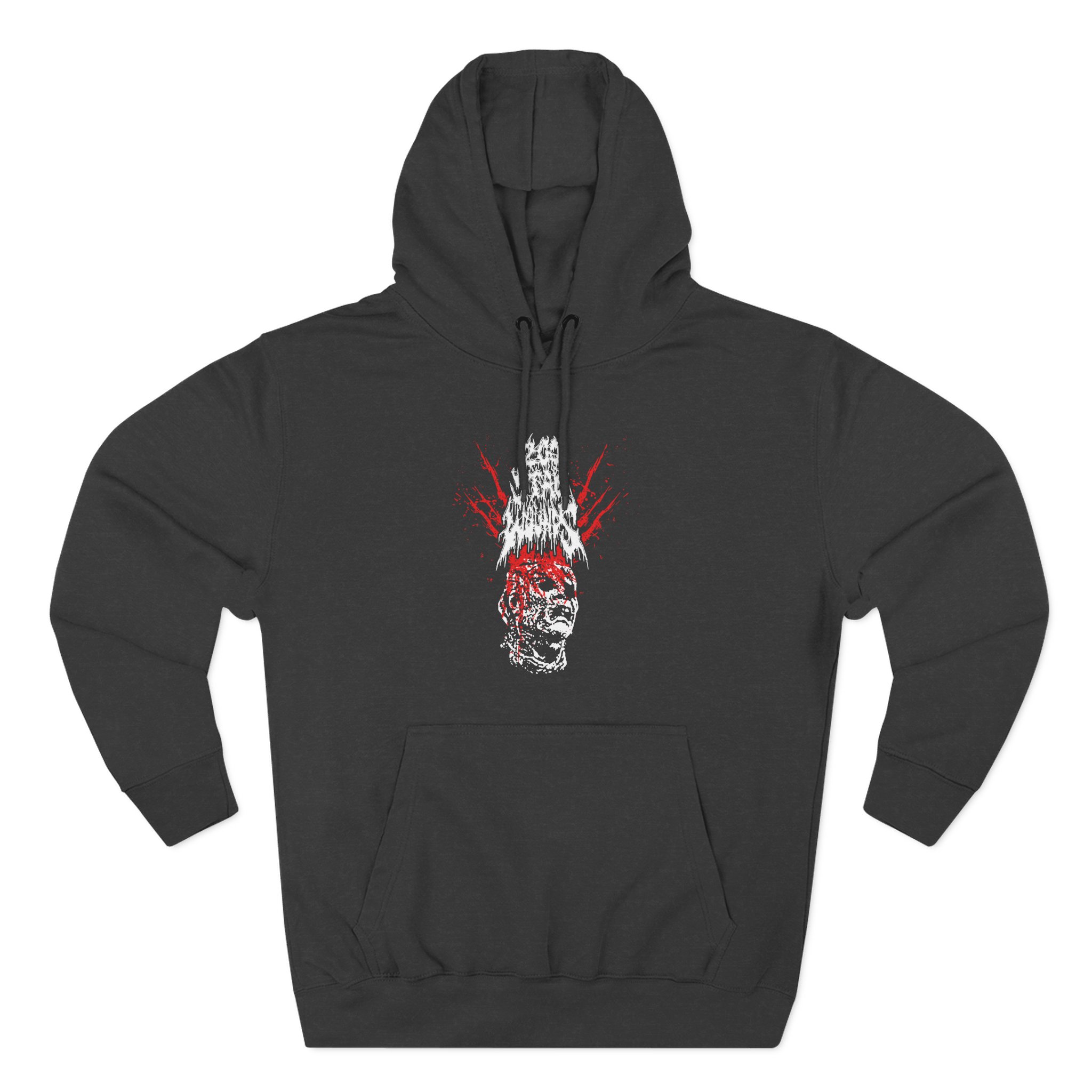 200 Stab Wounds Explode Three-Panel Fleece Hoodie