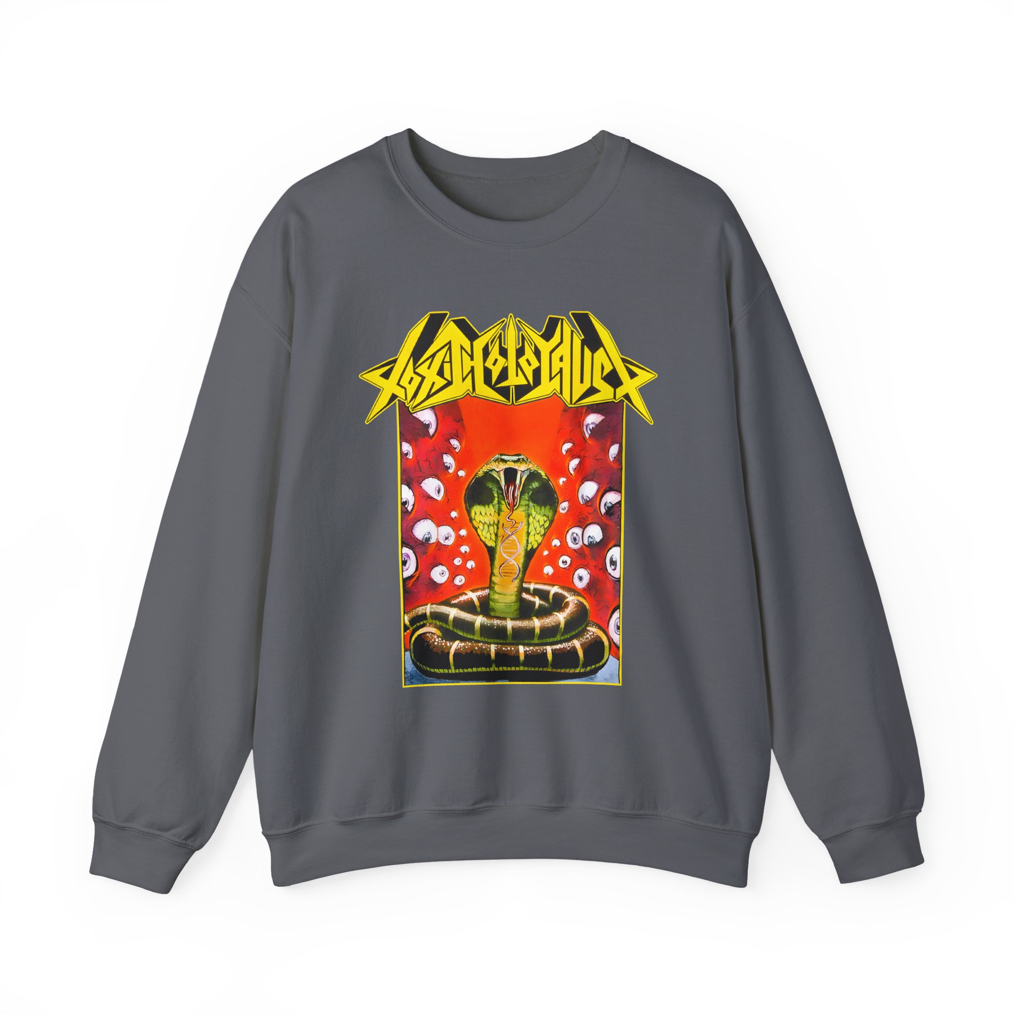 Toxic Holocaust Chemistry of Consciousness Album Art Unisex Heavy Blendâ„¢ Crewneck Sweatshirt