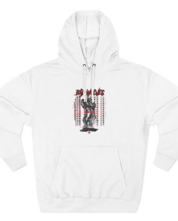 Bad Wolves Die About It Three-Panel Fleece Hoodie