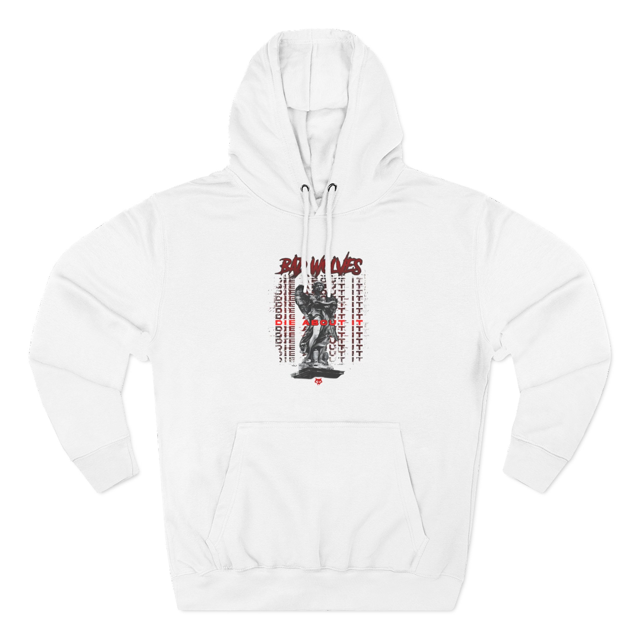 Bad Wolves Die About It Three-Panel Fleece Hoodie