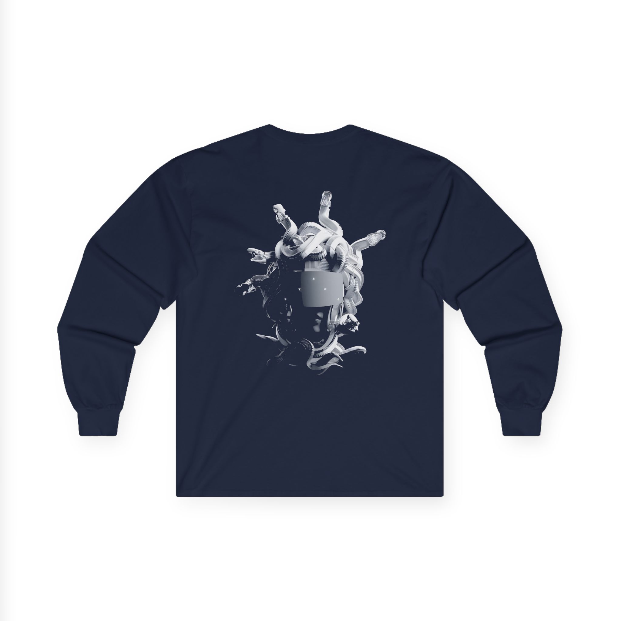 Meduza Greyscale Head Unisex Ultra Cotton Long Sleeve Tee