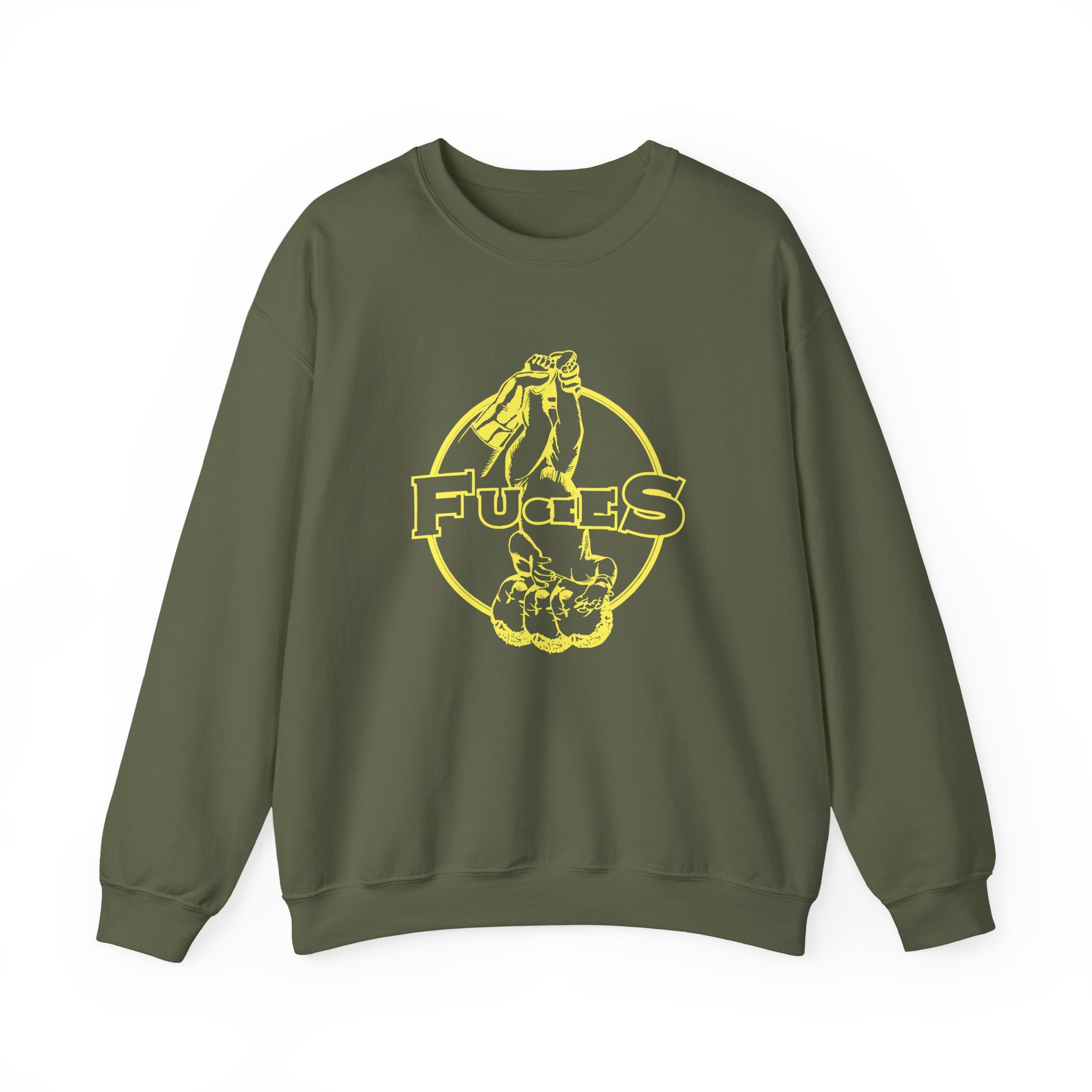 Fugees Blunted on Reality Unisex Heavy Blendâ„¢ Crewneck Sweatshirt