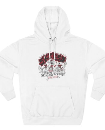 Skegss Uk Eu Tour 2025 Three-Panel Fleece Hoodie