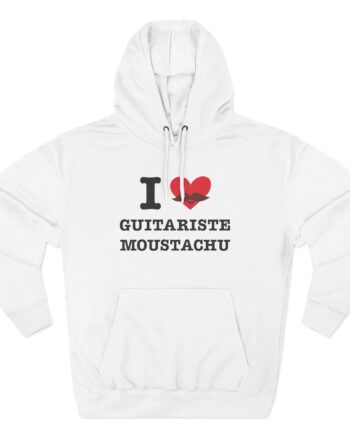 Hayley Williams Moustachu Three-Panel Fleece Hoodie