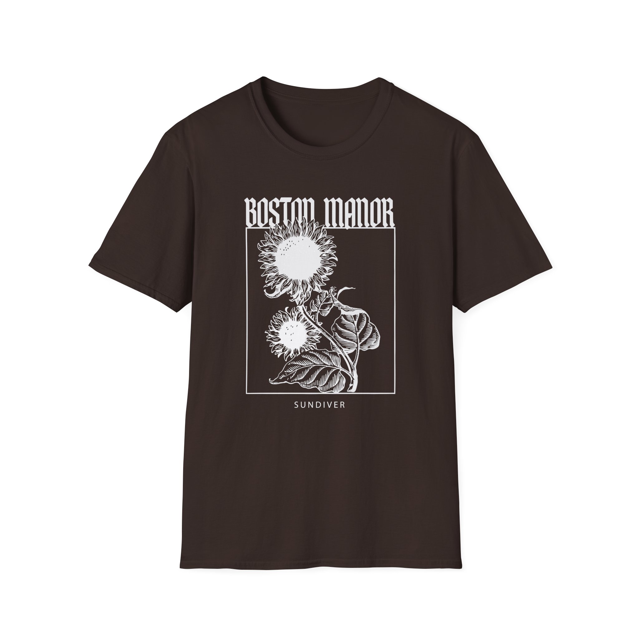 Boston Manor Sunflower Unisex Softstyle T-Shirt