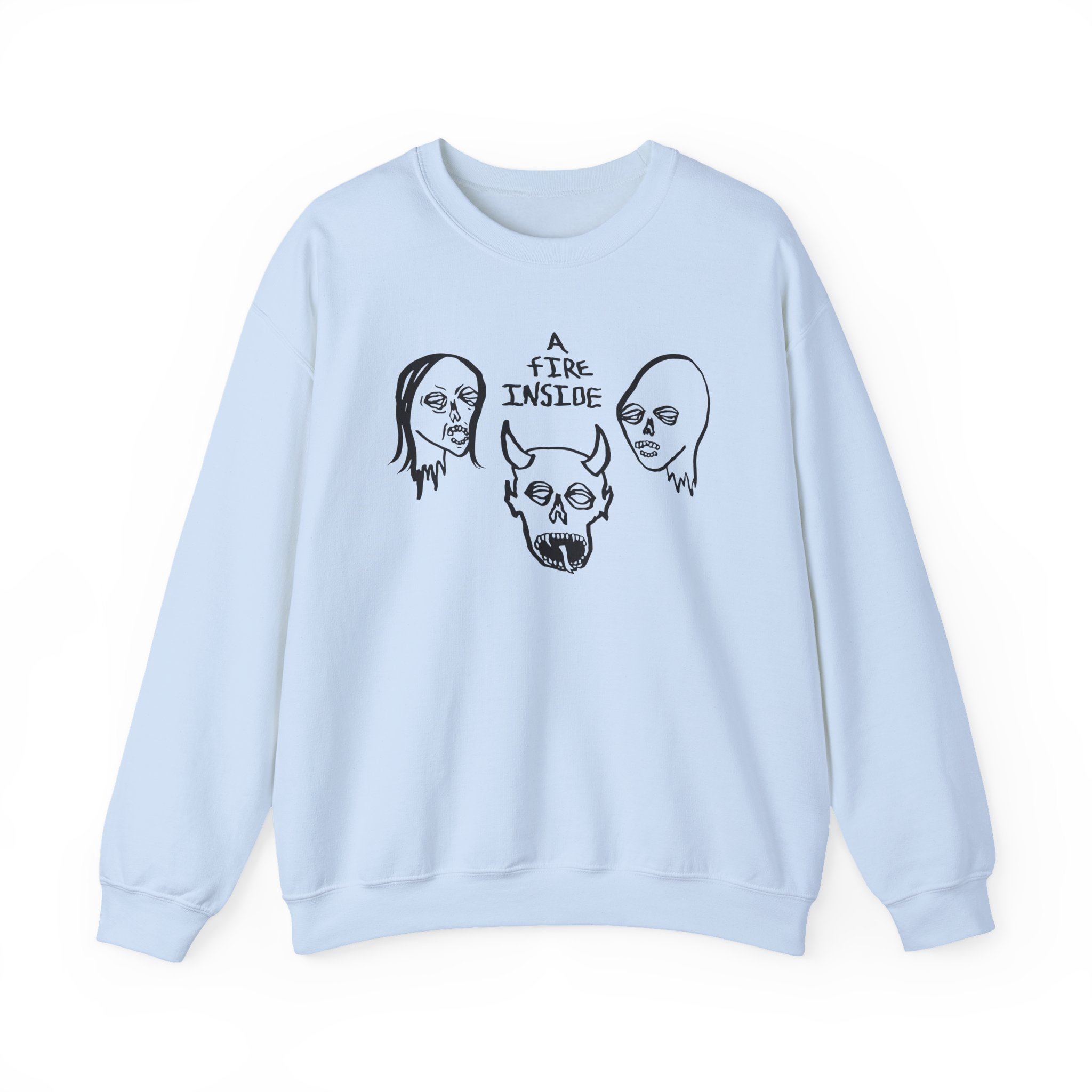 Afi Faces Unisex Heavy Blendâ„¢ Crewneck Sweatshirt