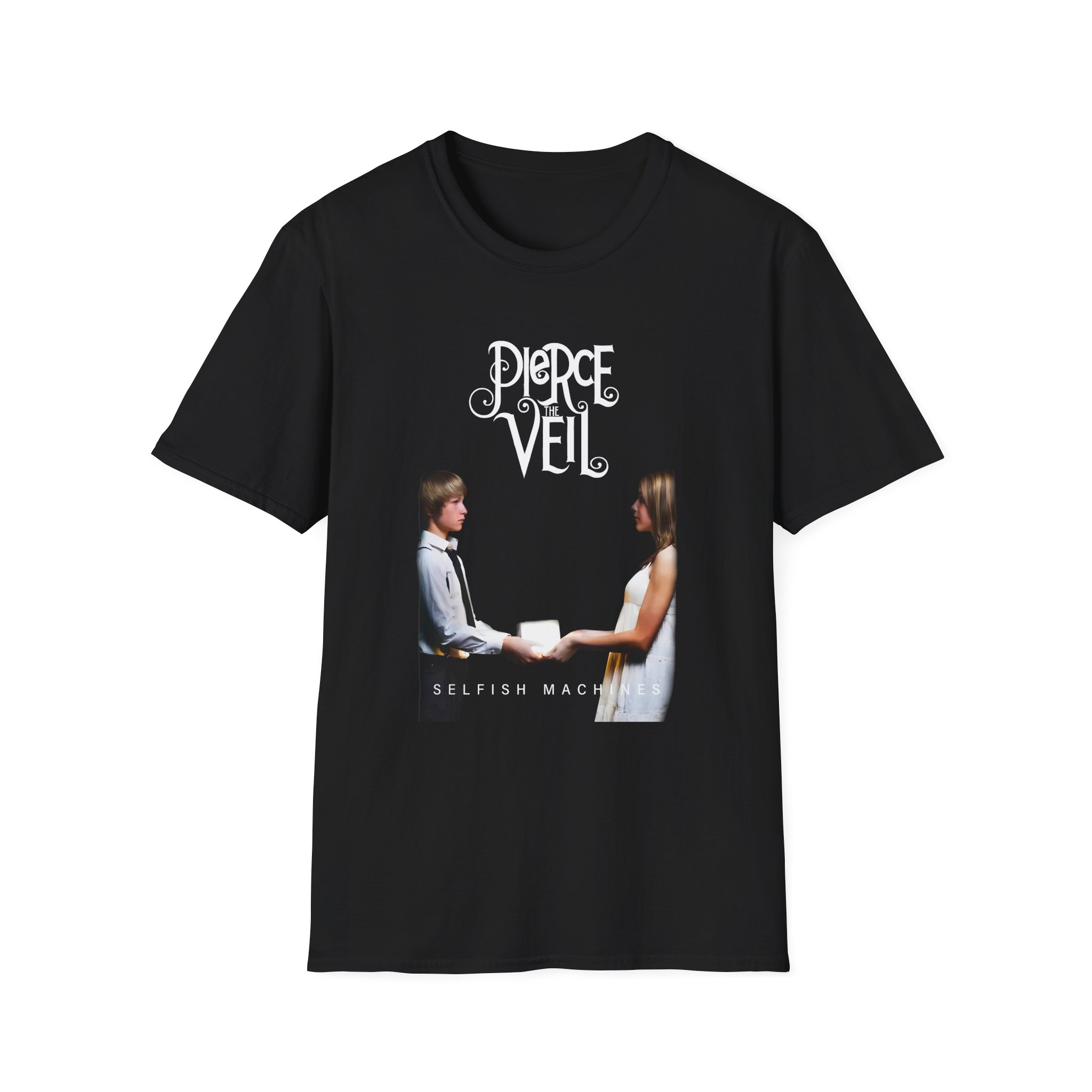 Pierce the Veil Selfish Machines Unisex Softstyle T-Shirt