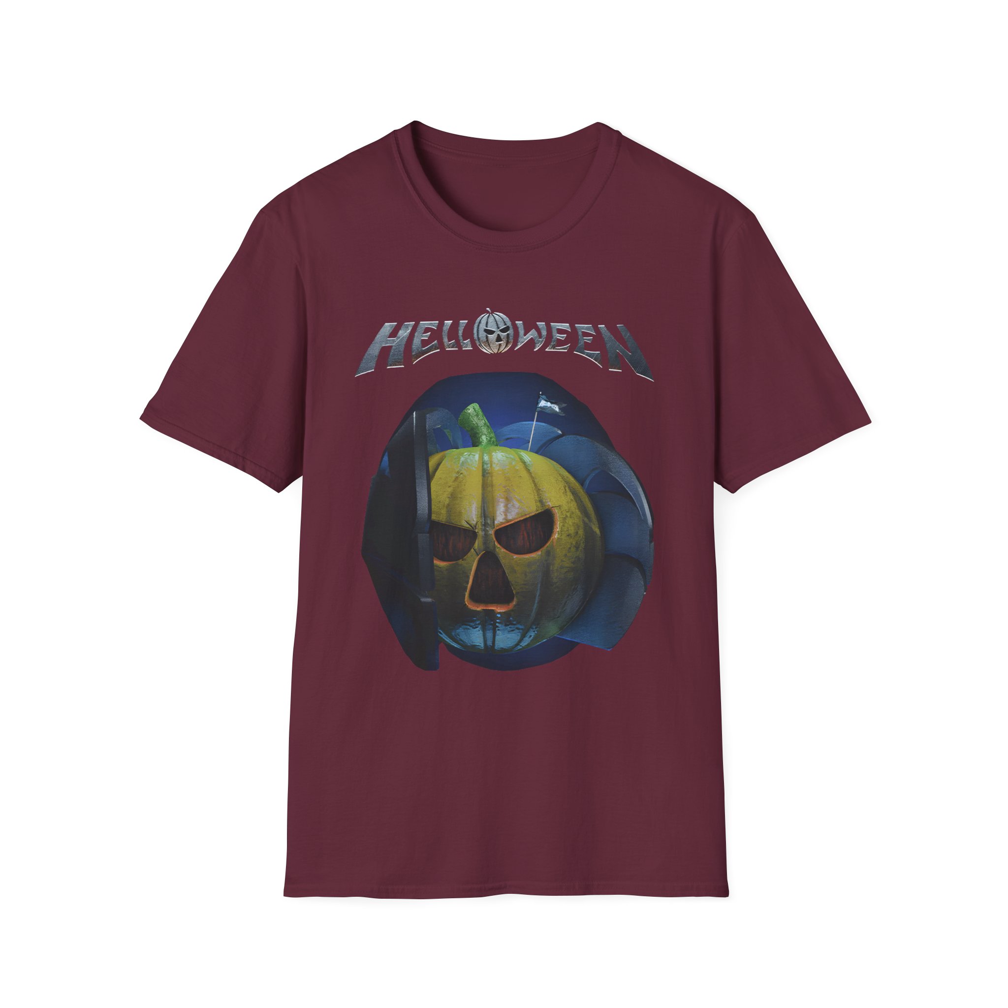 Helloween United Forces Pumpkin Unisex Softstyle T-Shirt