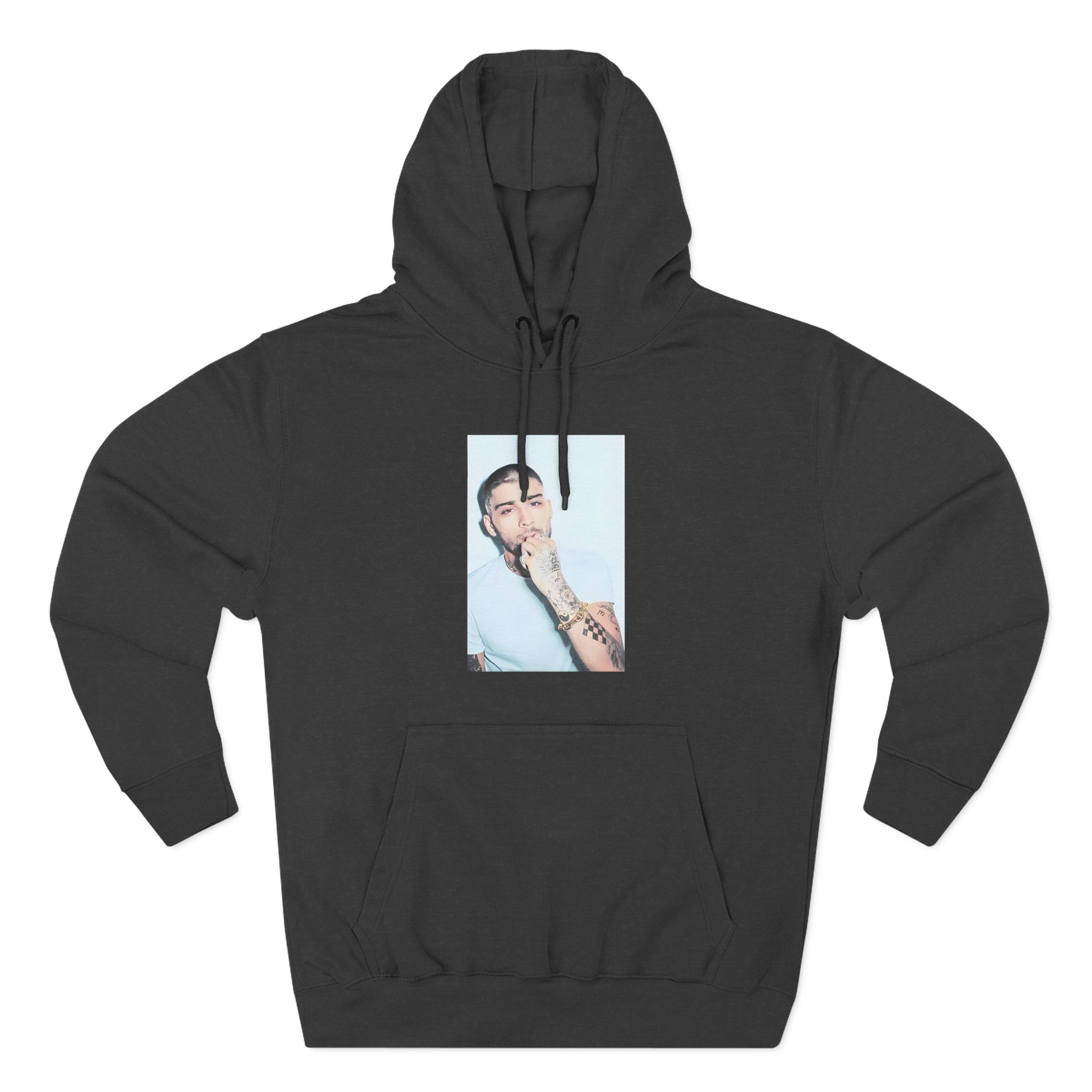 Zayn Malik Photo Three-Panel Fleece Hoodie