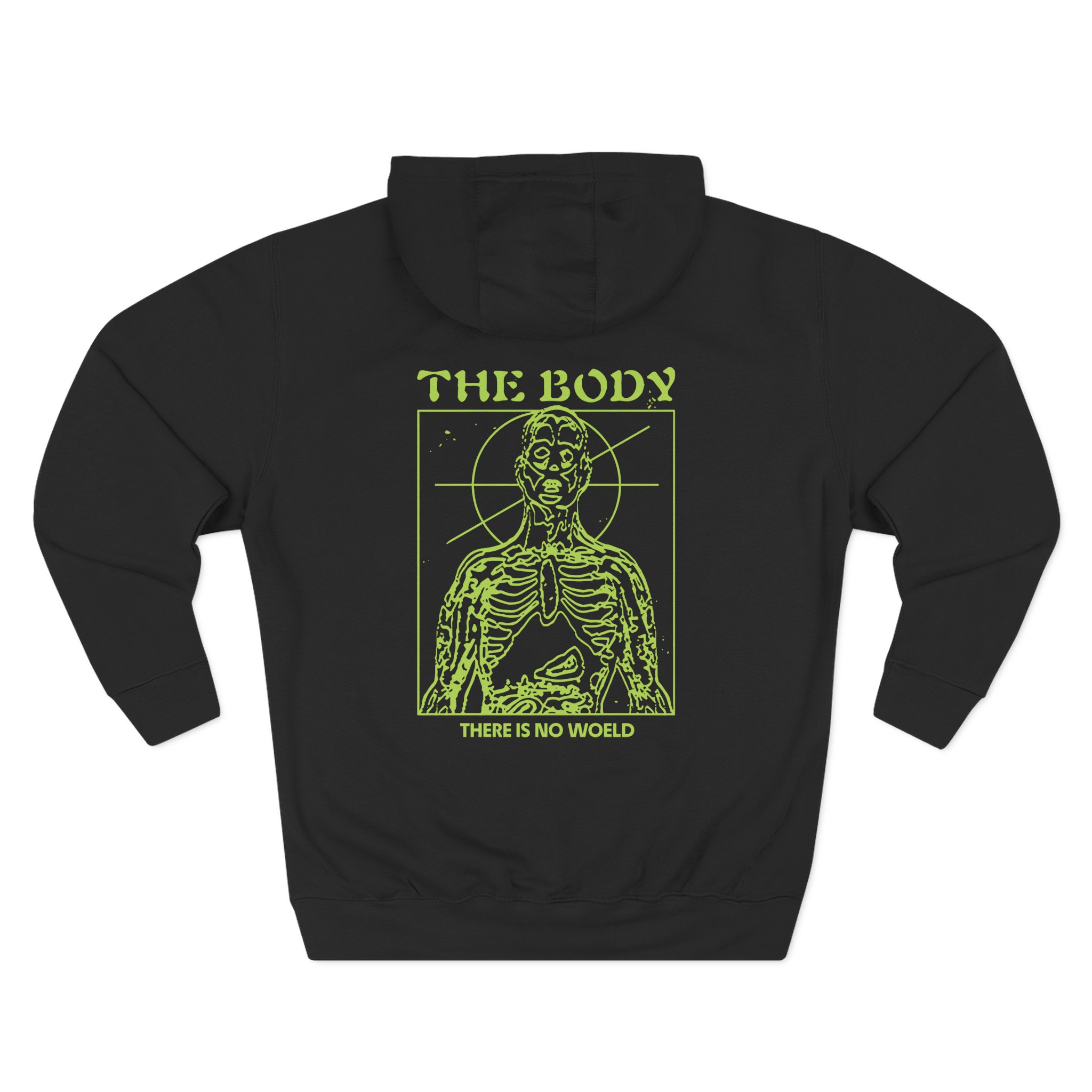 The Body Glowing Three-Panel Fleece Hoodie