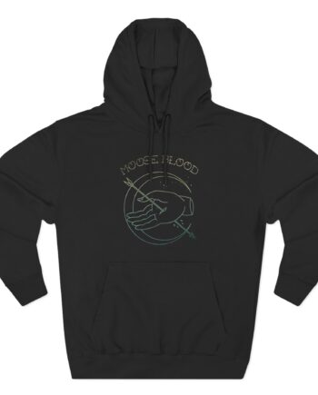 Moose Blood Three-Panel Fleece Hoodie