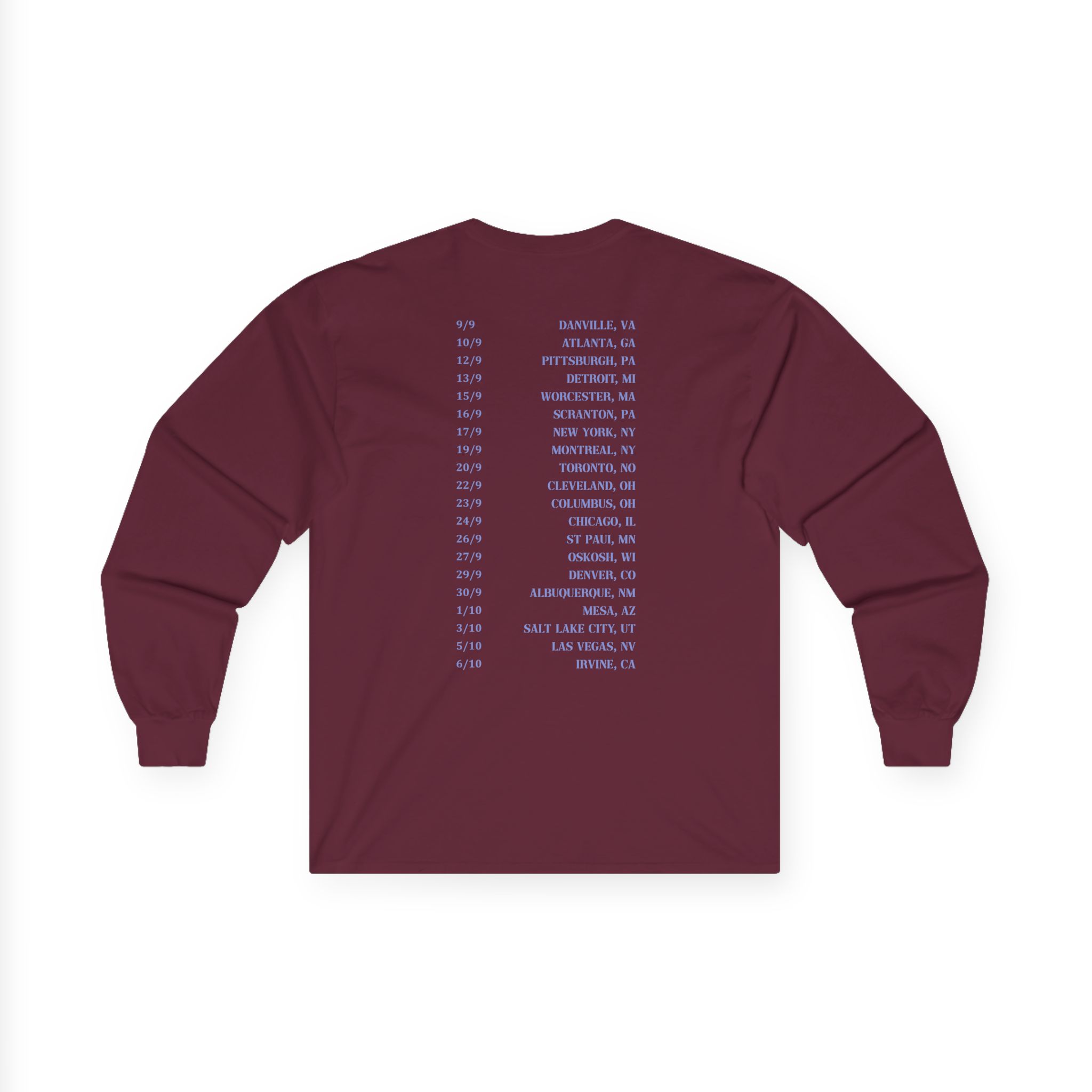 Northlane Tour Unisex Ultra Cotton Long Sleeve Tee