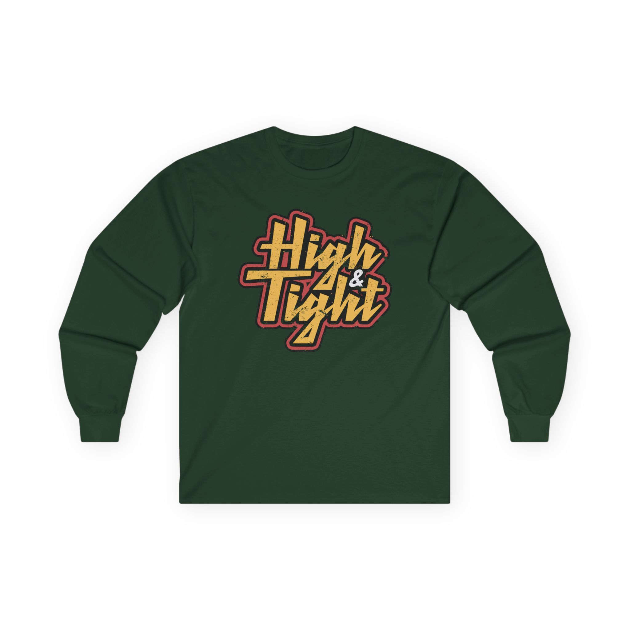 Ymh High & Tight Unisex Ultra Cotton Long Sleeve Tee
