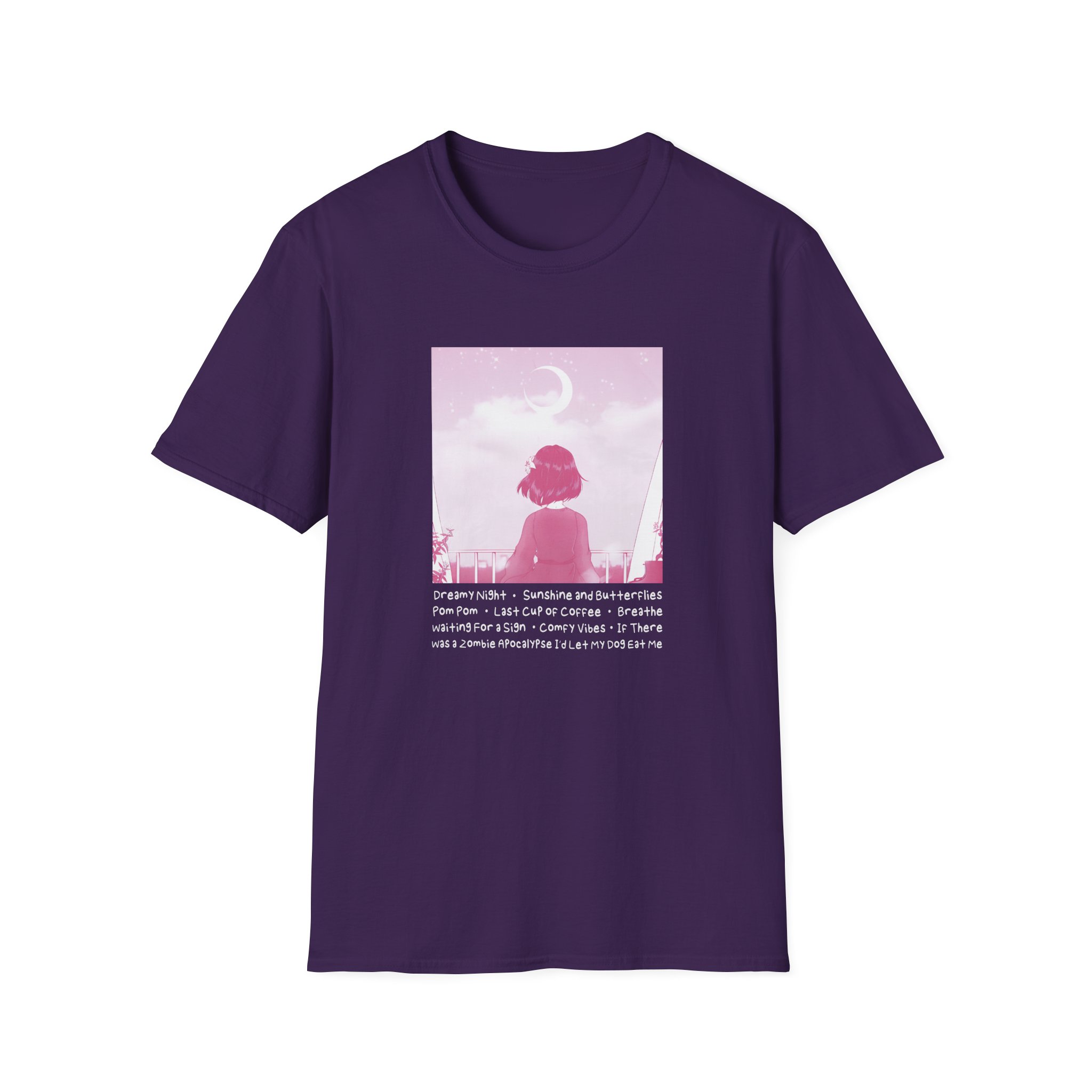 Lilypichu Dreamy Night Unisex Softstyle T-Shirt