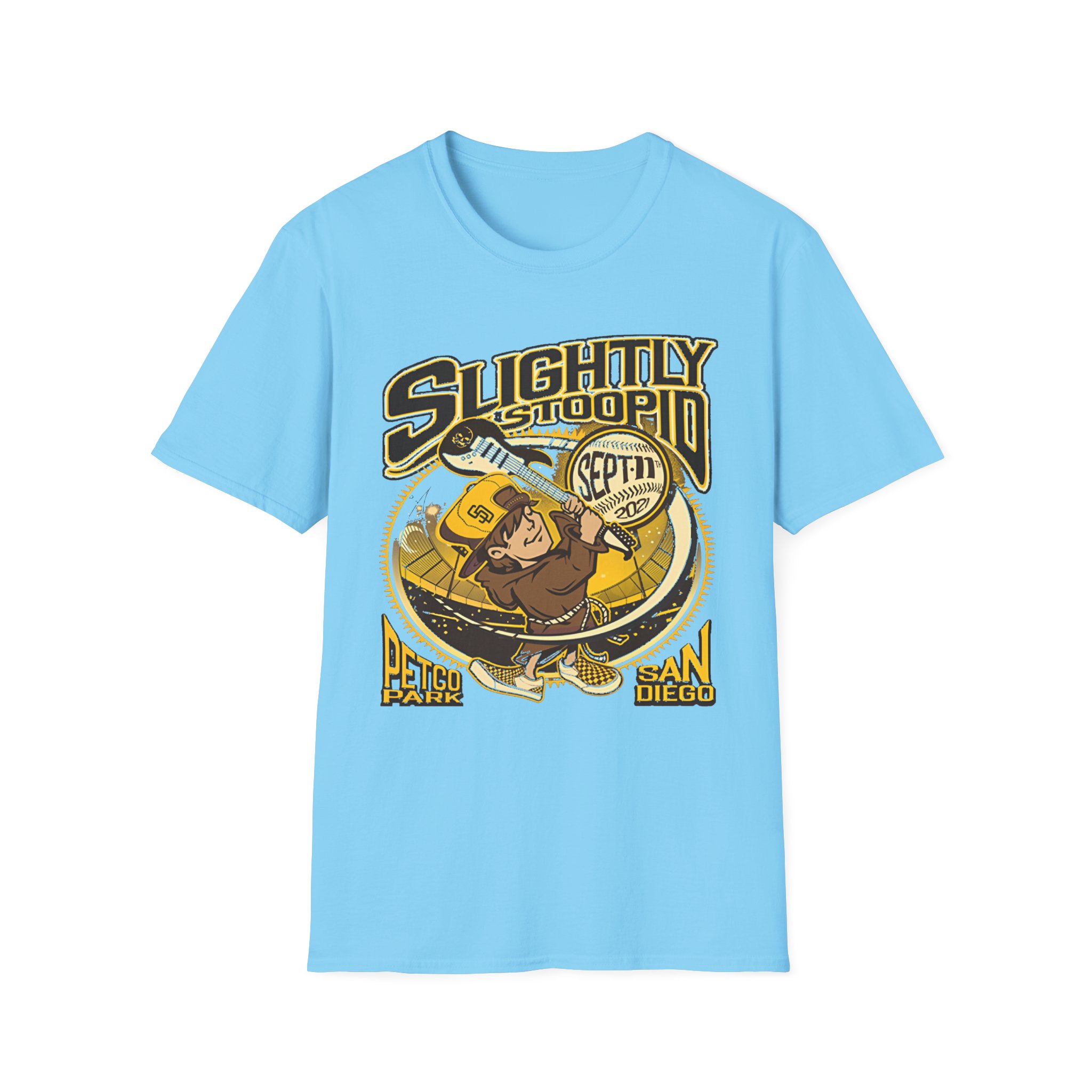 Slightly Stoopid San Diego 2021 Friar Unisex Softstyle T-Shirt