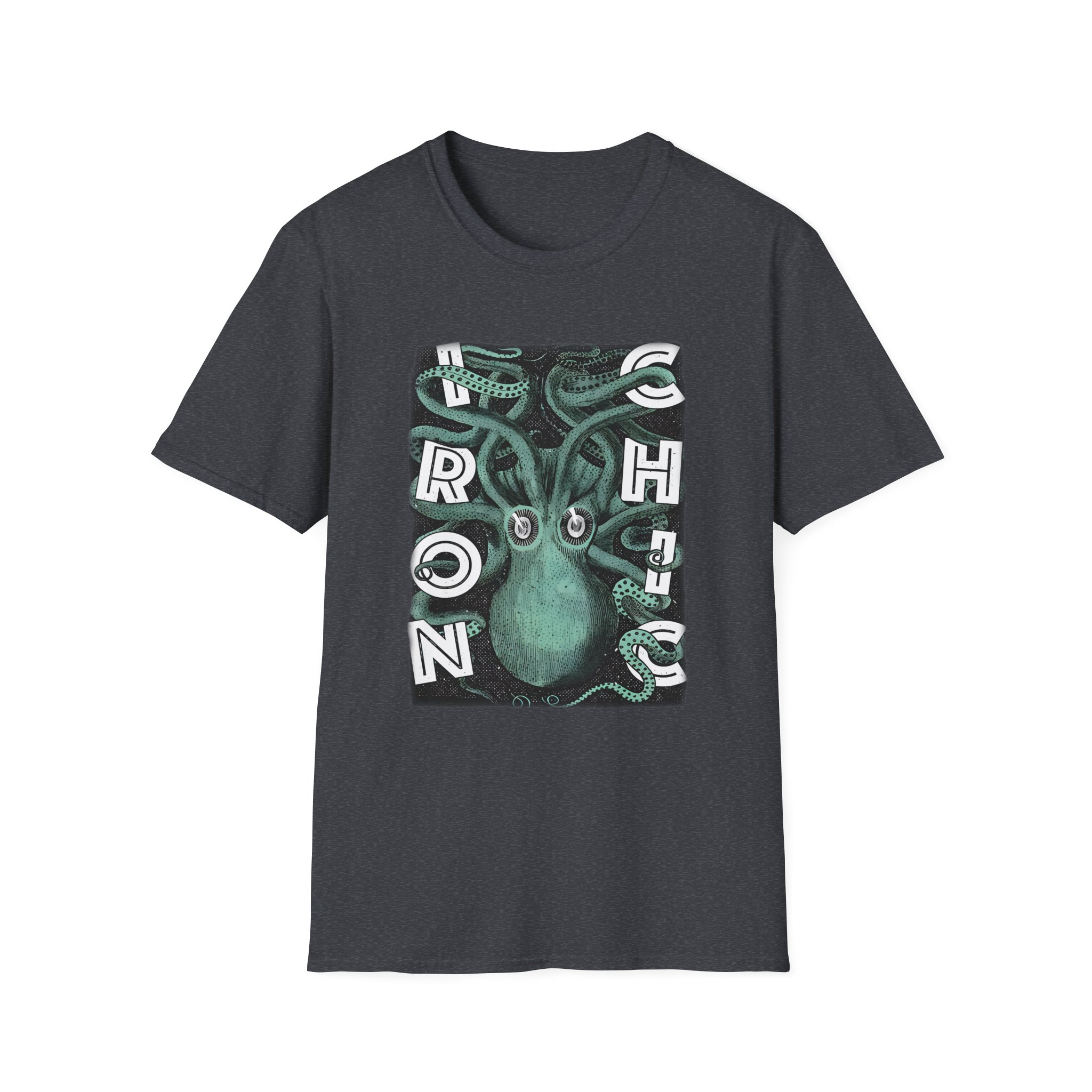 Iron Chic Octopus Unisex Softstyle T-Shirt
