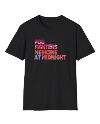 Foo Fighters Stacked Album Unisex Softstyle T-Shirt