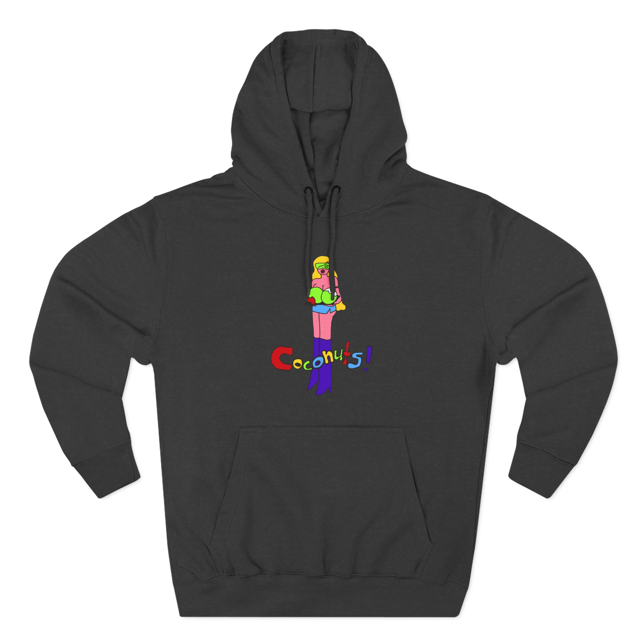 Kim Petras Coconuts Three-Panel Fleece Hoodie