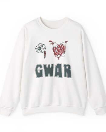 Eye Love Gwar Unisex Heavy Blend™ Crewneck Sweatshirt