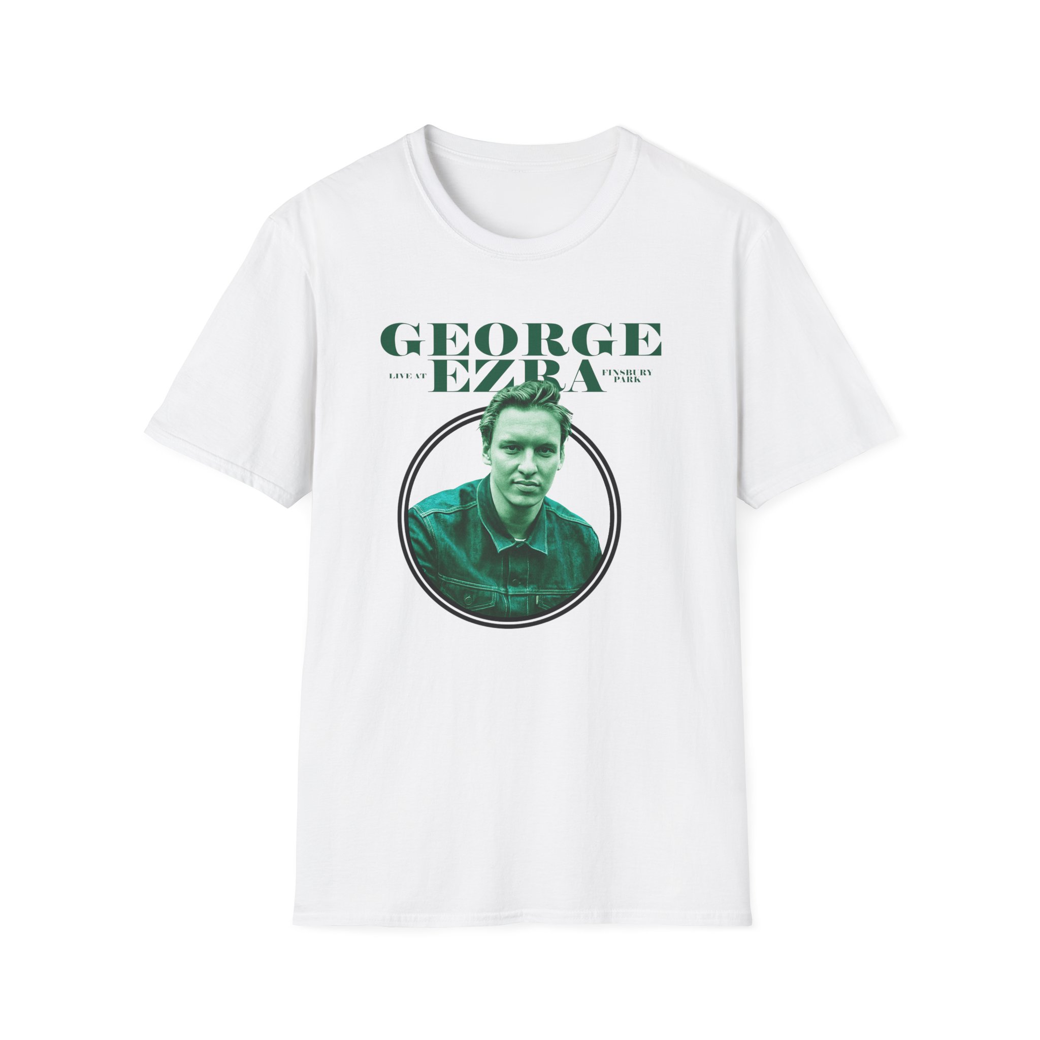 George Ezra Live at Finsbury Park Event Unisex Softstyle T-Shirt