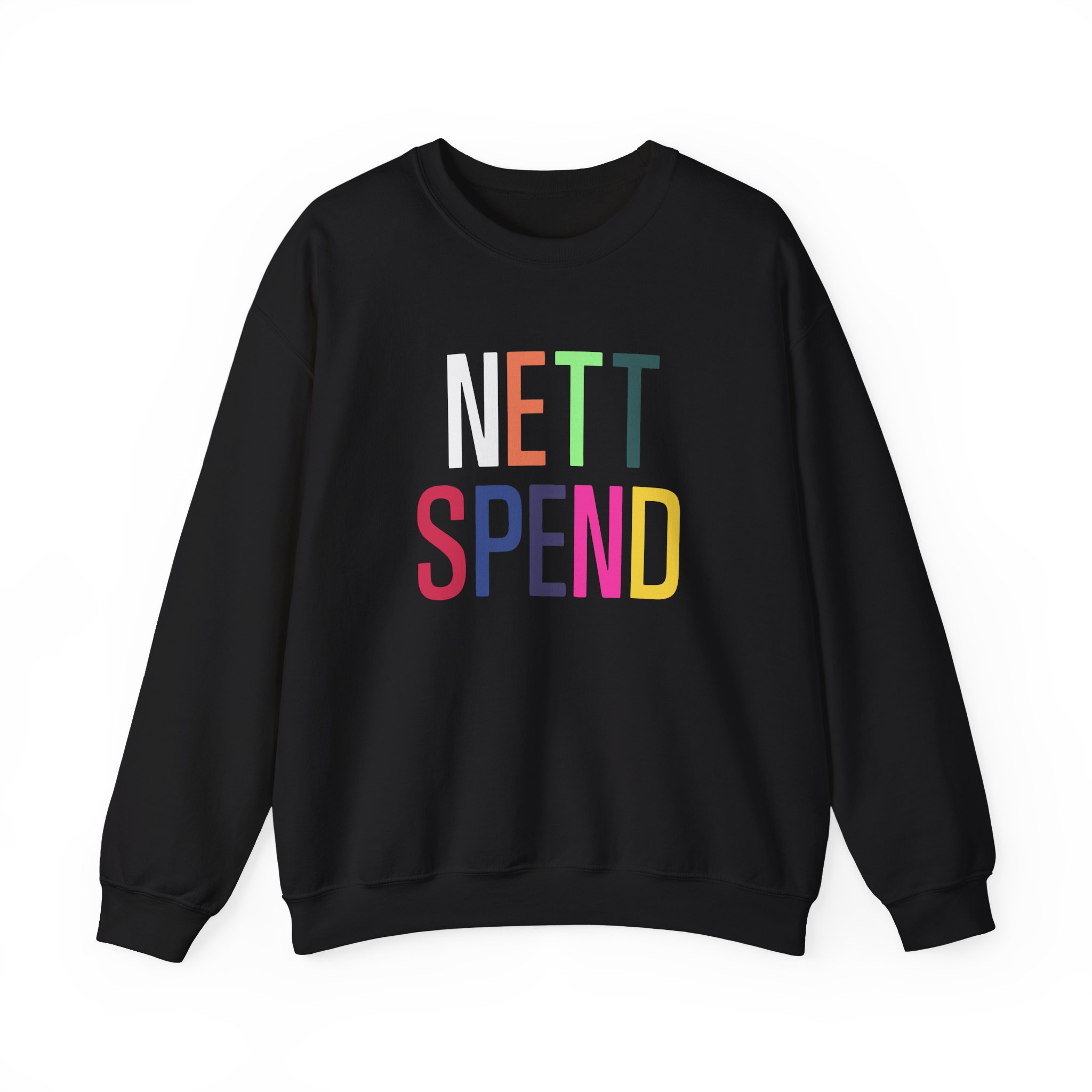 Nettspend Rainbow Unisex Heavy Blendâ„¢ Crewneck Sweatshirt