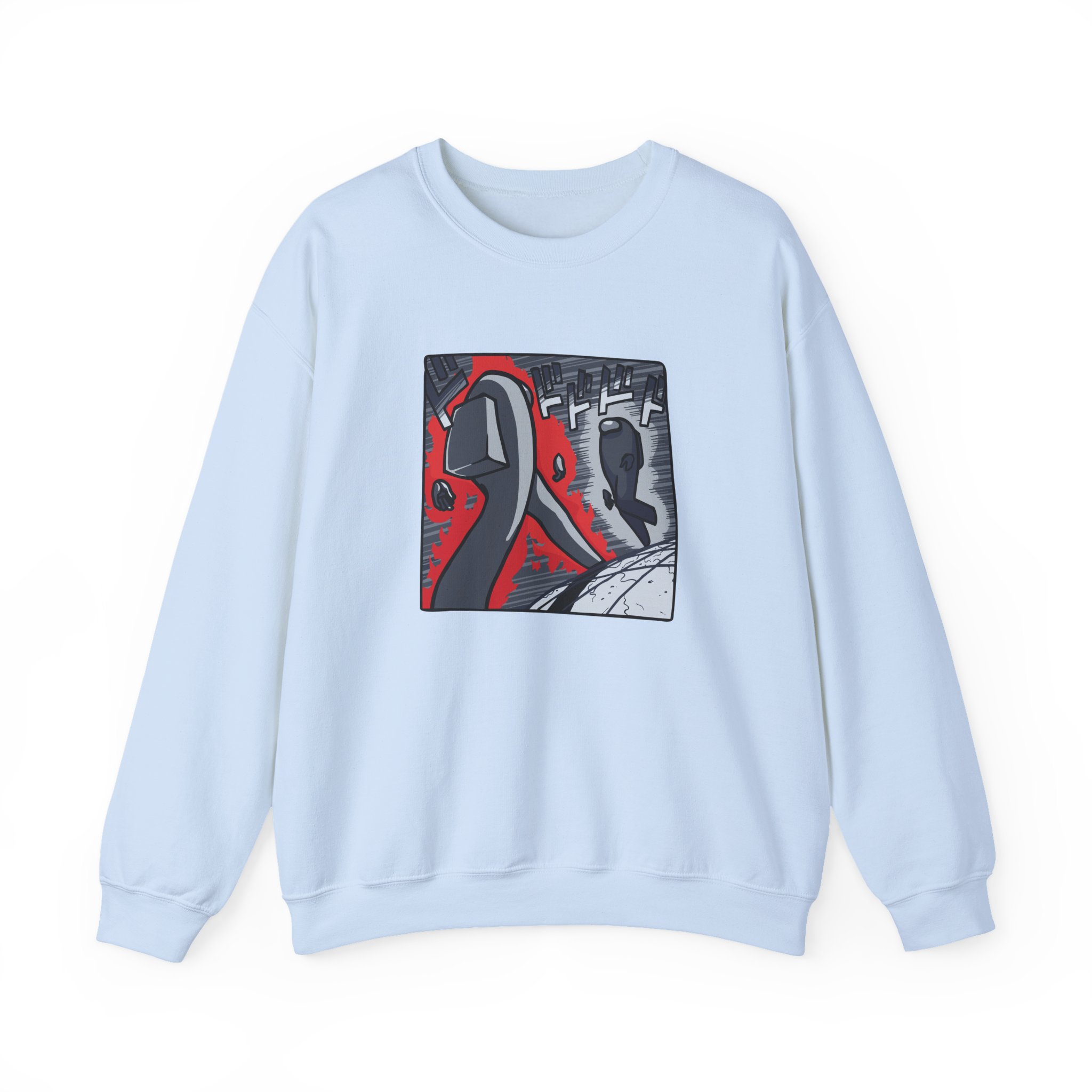 Among Us Menacing Unisex Heavy Blendâ„¢ Crewneck Sweatshirt