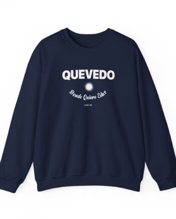 Quevedo Donde Quiero Estar Unisex Heavy Blend™ Crewneck Sweatshirt