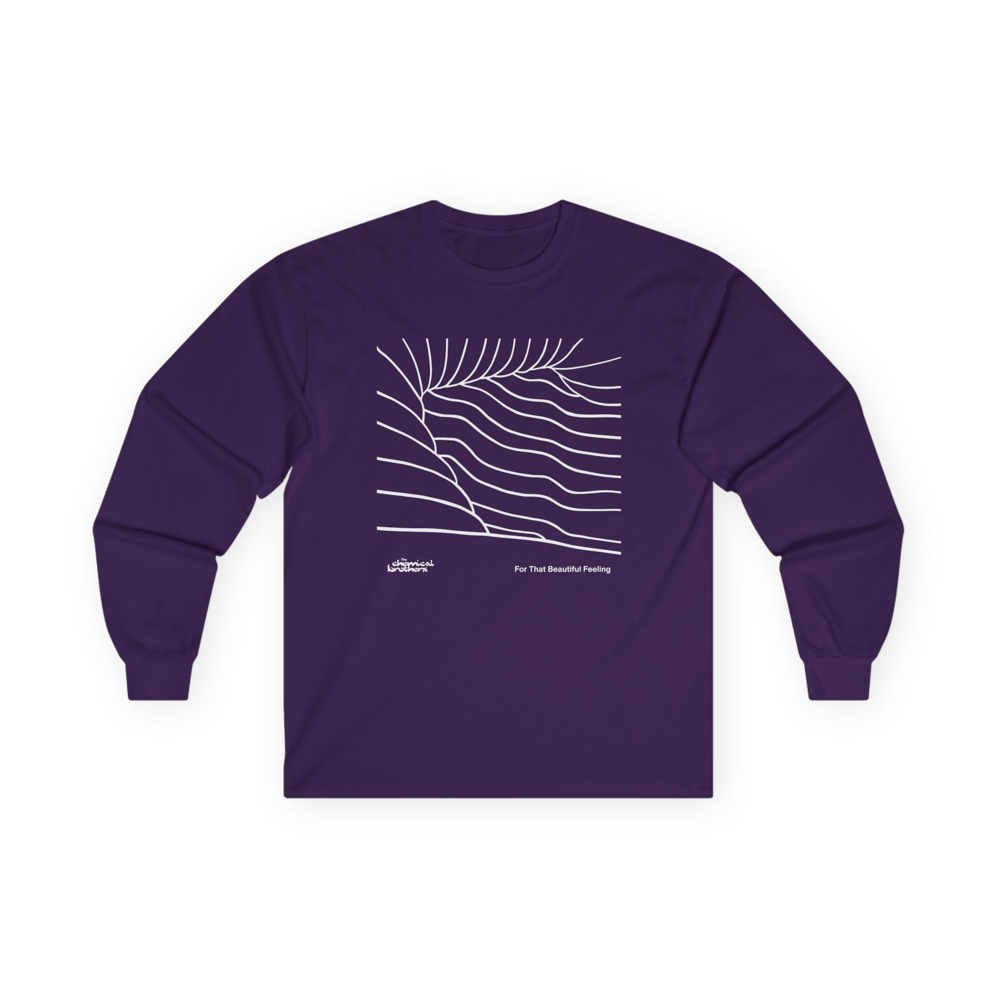 The Chemical Brothers for That Beautiful Feeling Outline Unisex Ultra Cotton Long Sleeve Tee
