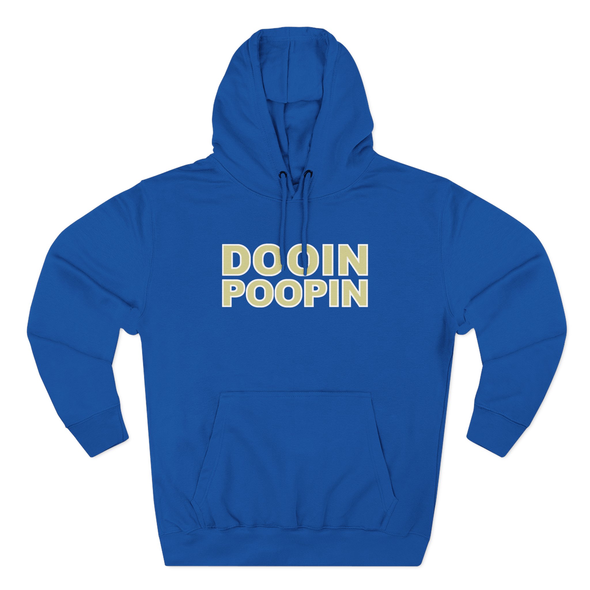 Upchurch Dooin Poopin Three-Panel Fleece Hoodie