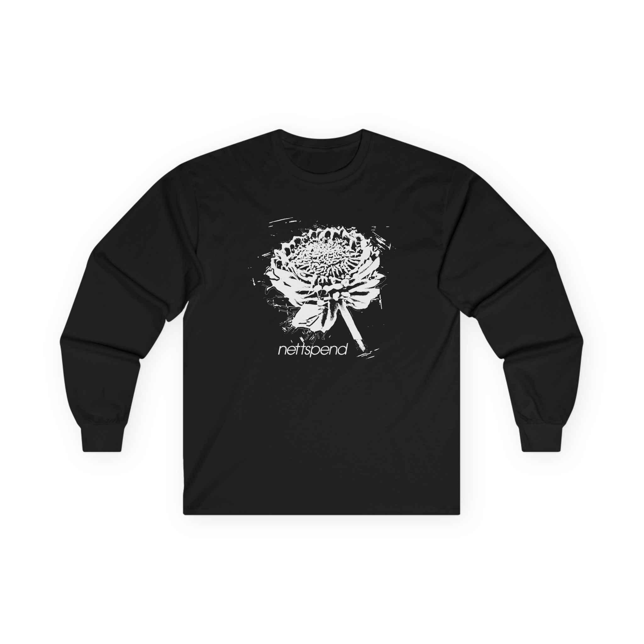 Nettspend Flower Unisex Ultra Cotton Long Sleeve Tee