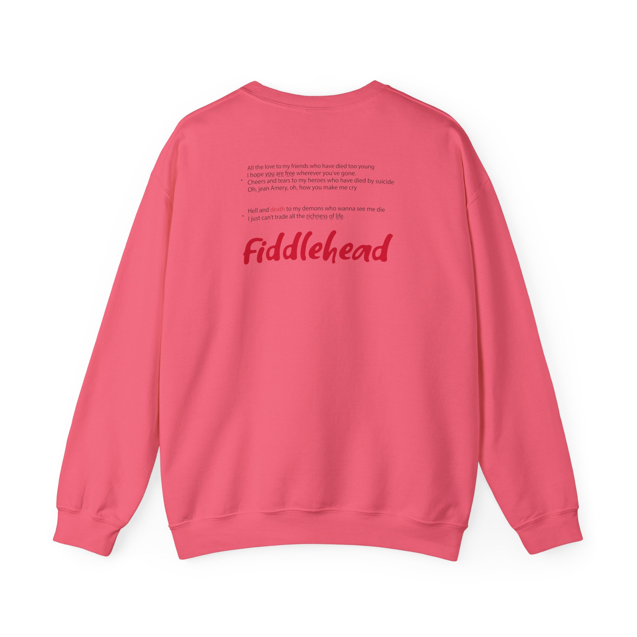 Fiddlehead Jean Emery Unisex Heavy Blendâ„¢ Crewneck Sweatshirt