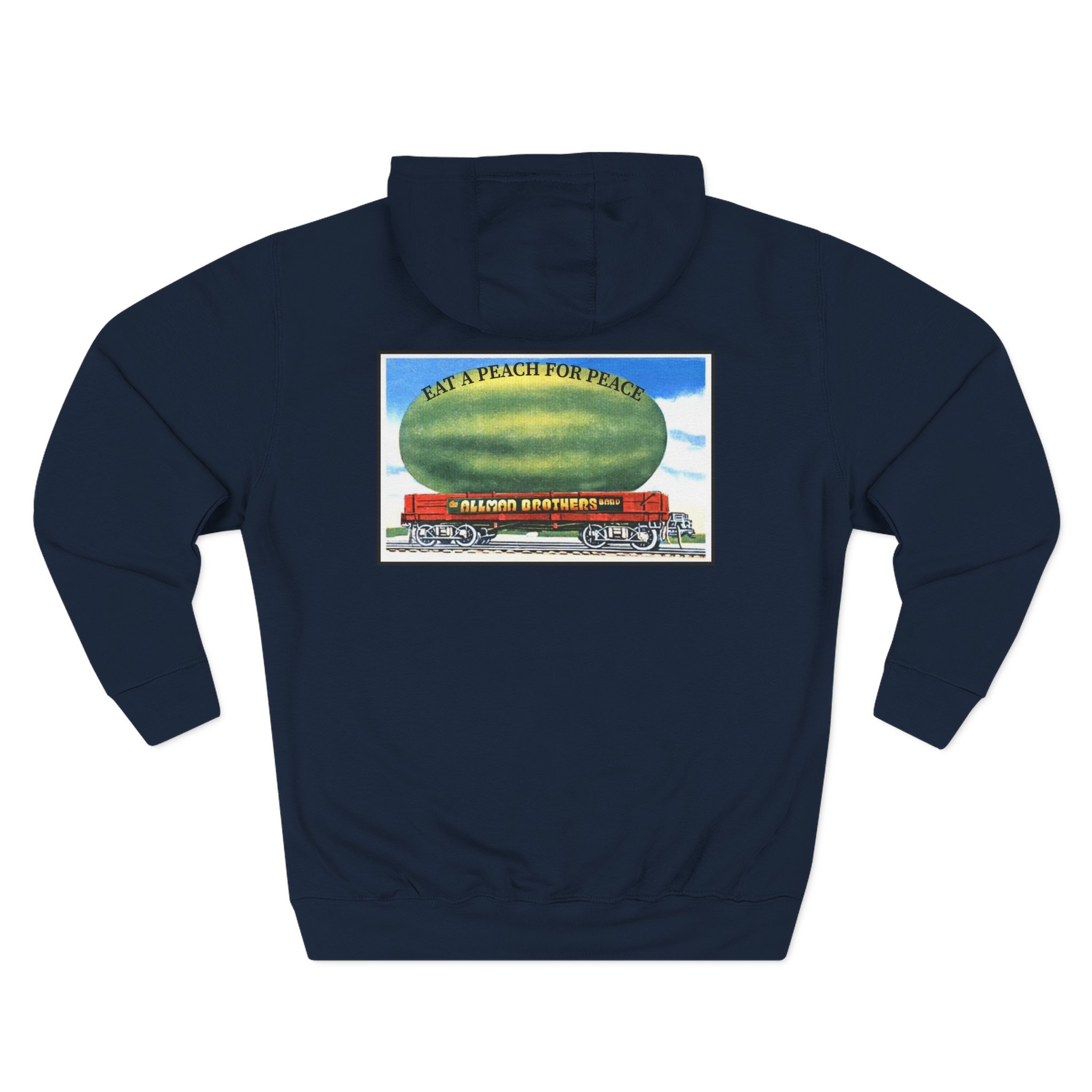 The Allman Brothers Eat a Peach Album Art Three-Panel Fleece Hoodie