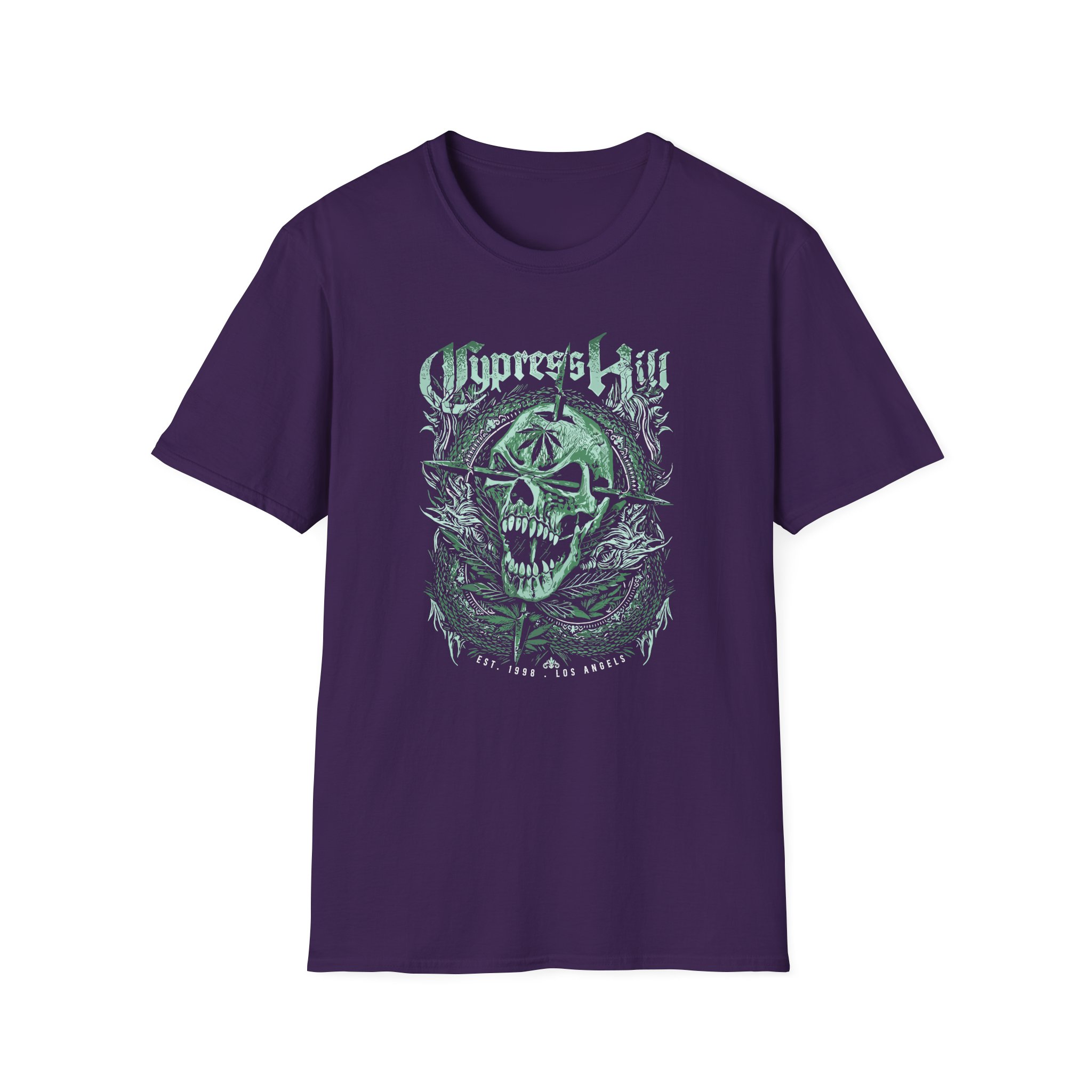 Cypress Hill EST 1988 Skull Unisex Softstyle T-Shirt