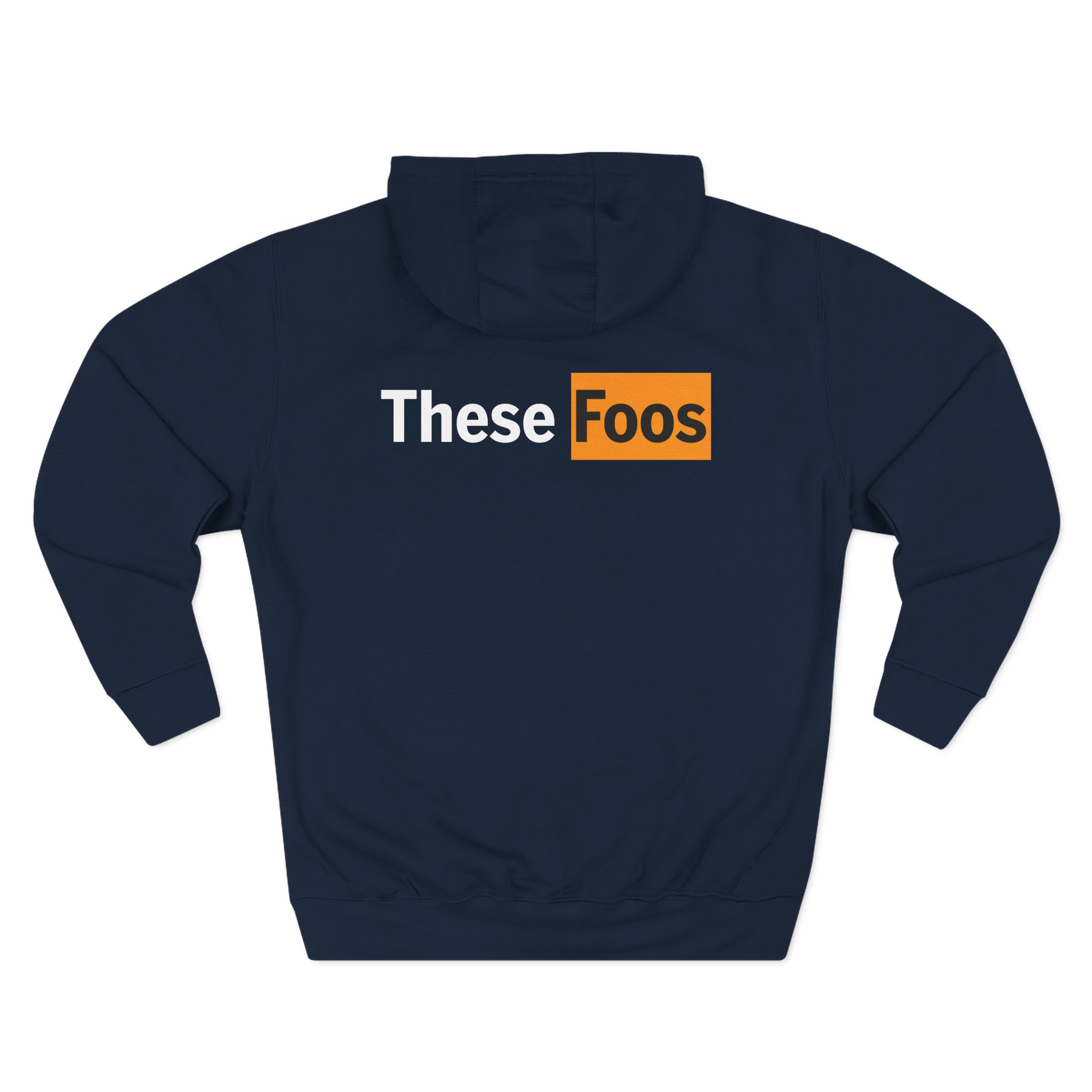 These Foos Three-Panel Fleece Hoodie