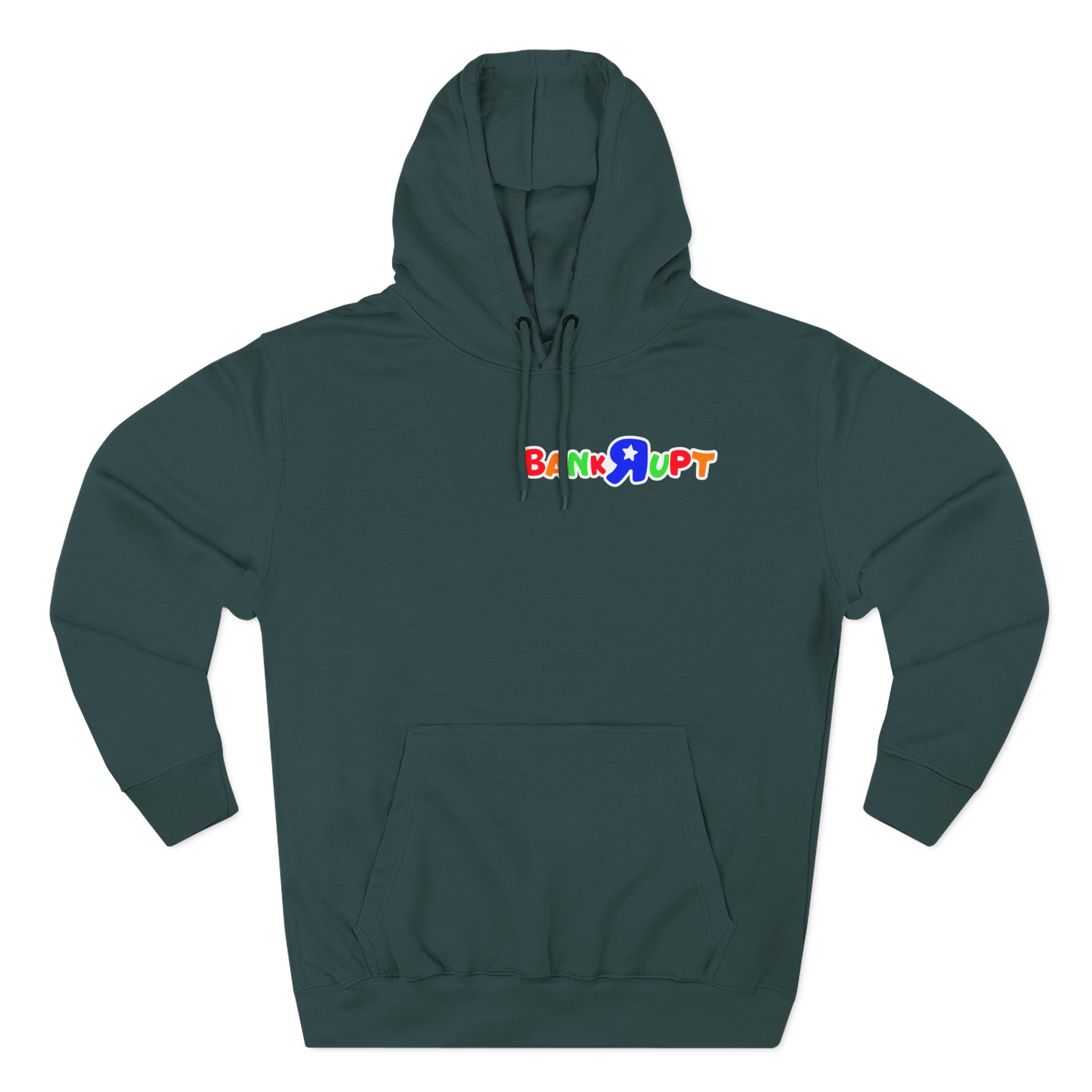 Atrioc Bankrupt Three-Panel Fleece Hoodie