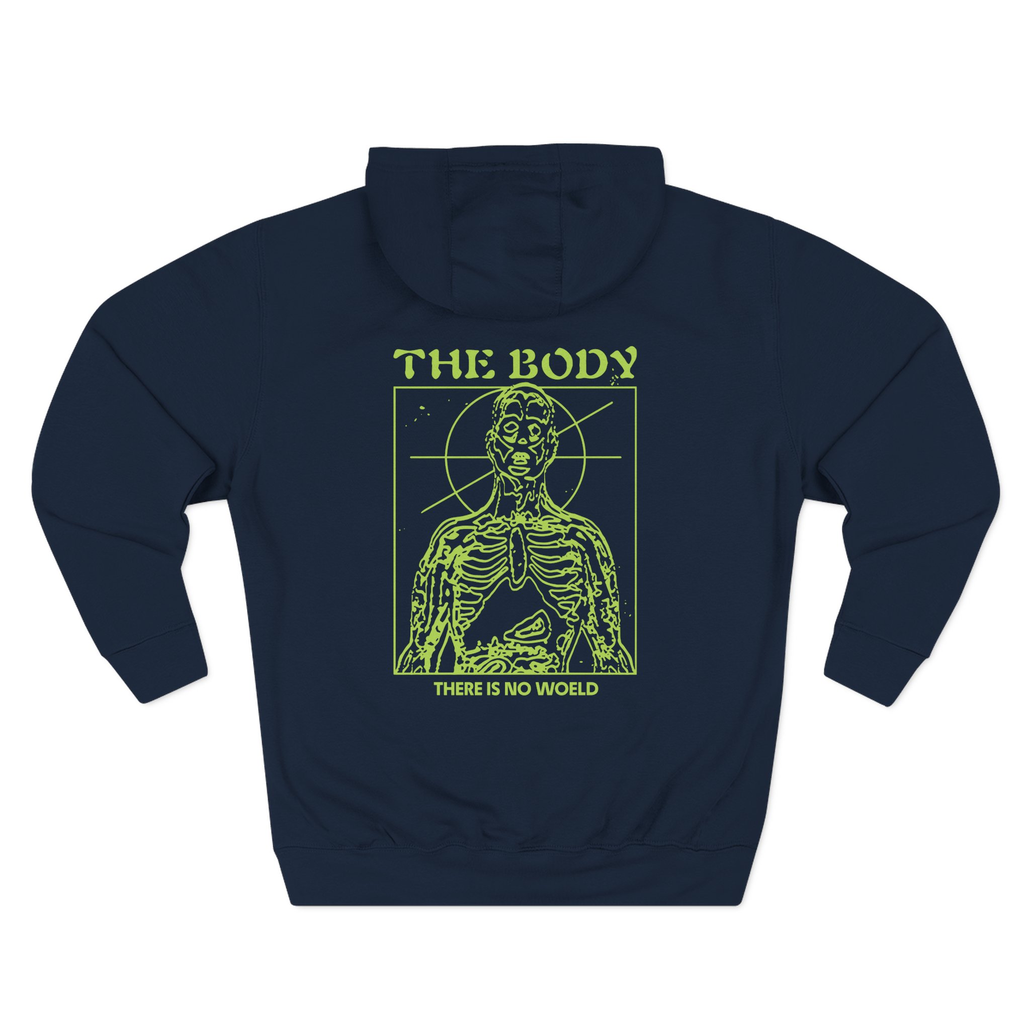 The Body Glowing Three-Panel Fleece Hoodie