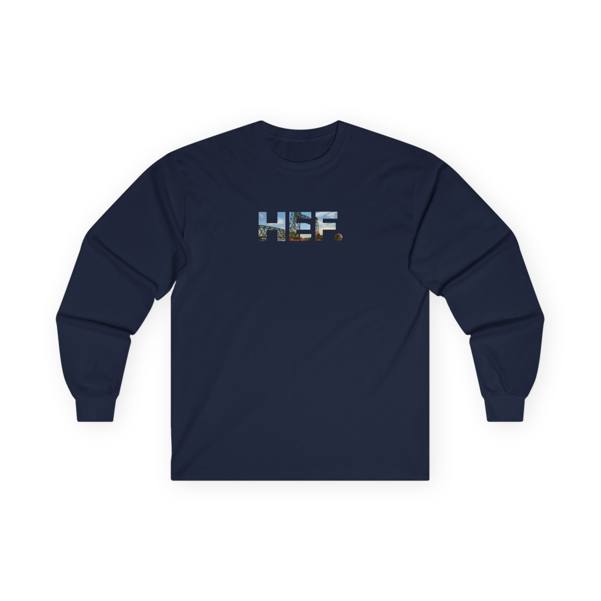Hef Unisex Ultra Cotton Long Sleeve Tee
